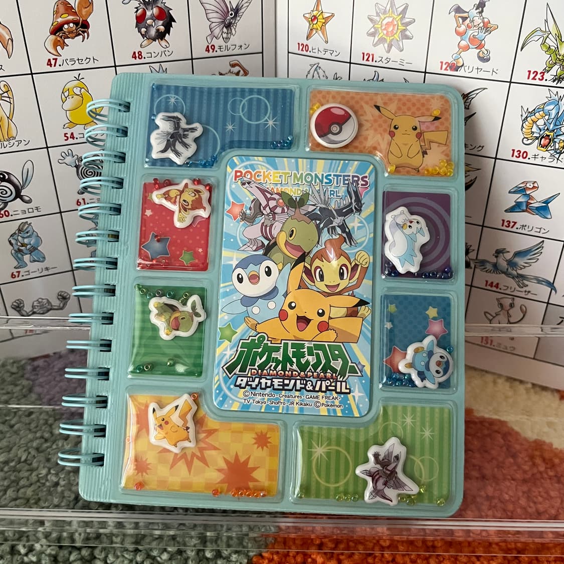 포켓몬스터DP 다이아몬드 펄 스프링 노트 상품이미지2