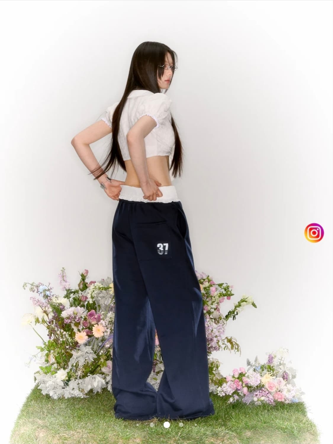 [새상품] LaLuneDuCiel 환승연애4 민경 바지 상품이미지4