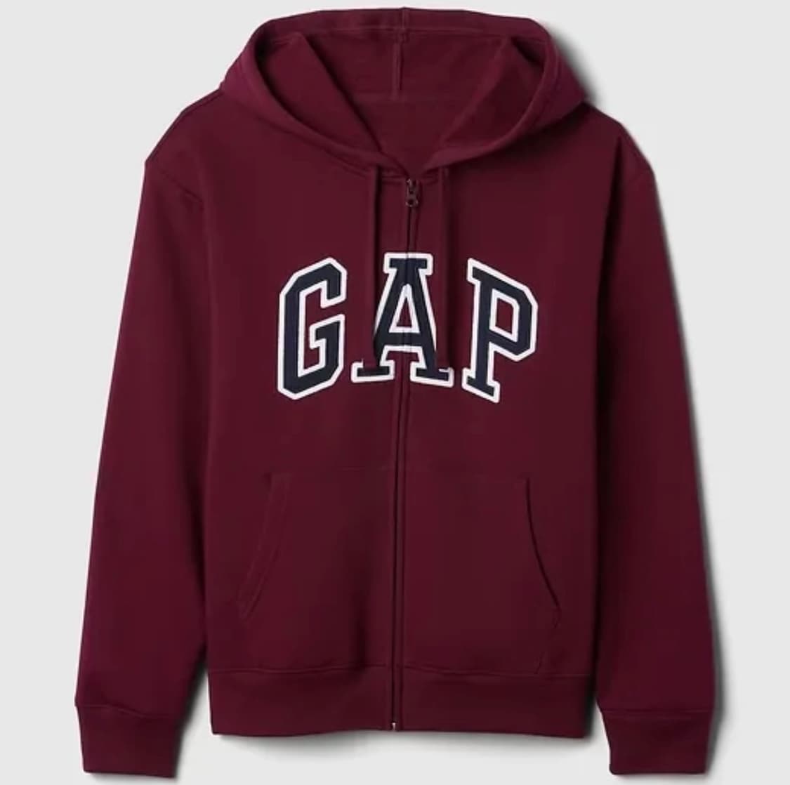갭 후드집업 버건디 사쿠야 손민수 상품이미지2