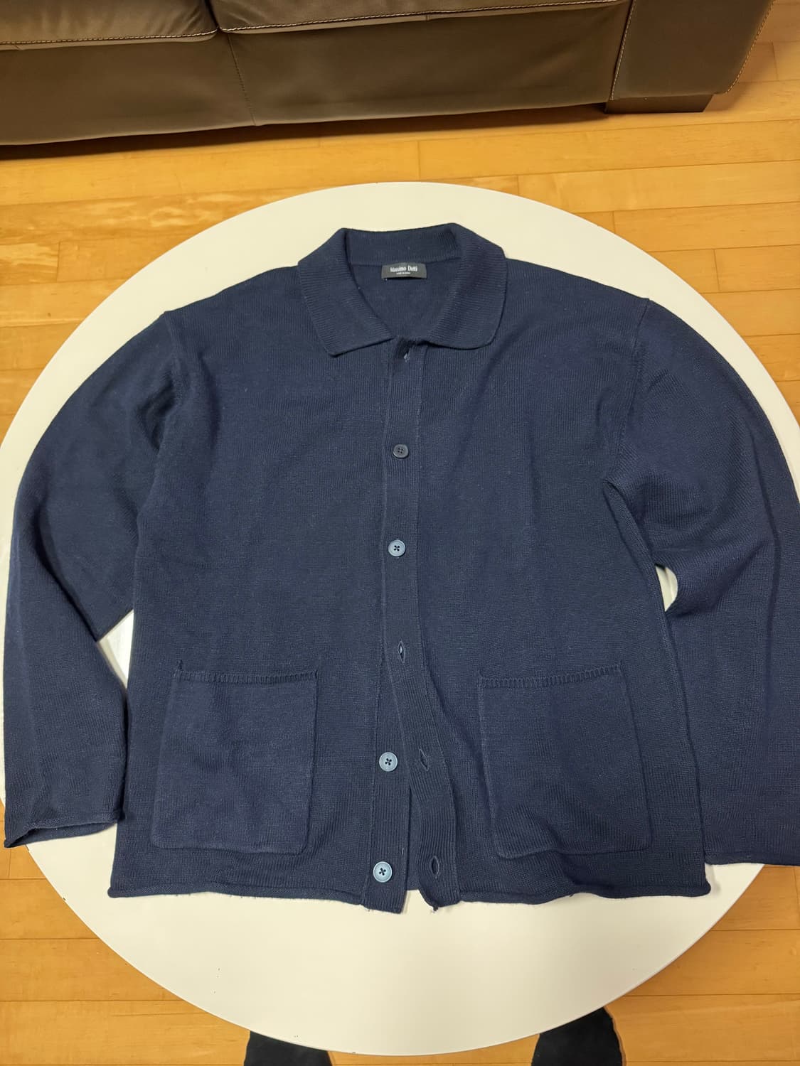 마시모두띠 네이비 니트 가디건 L 상품이미지2