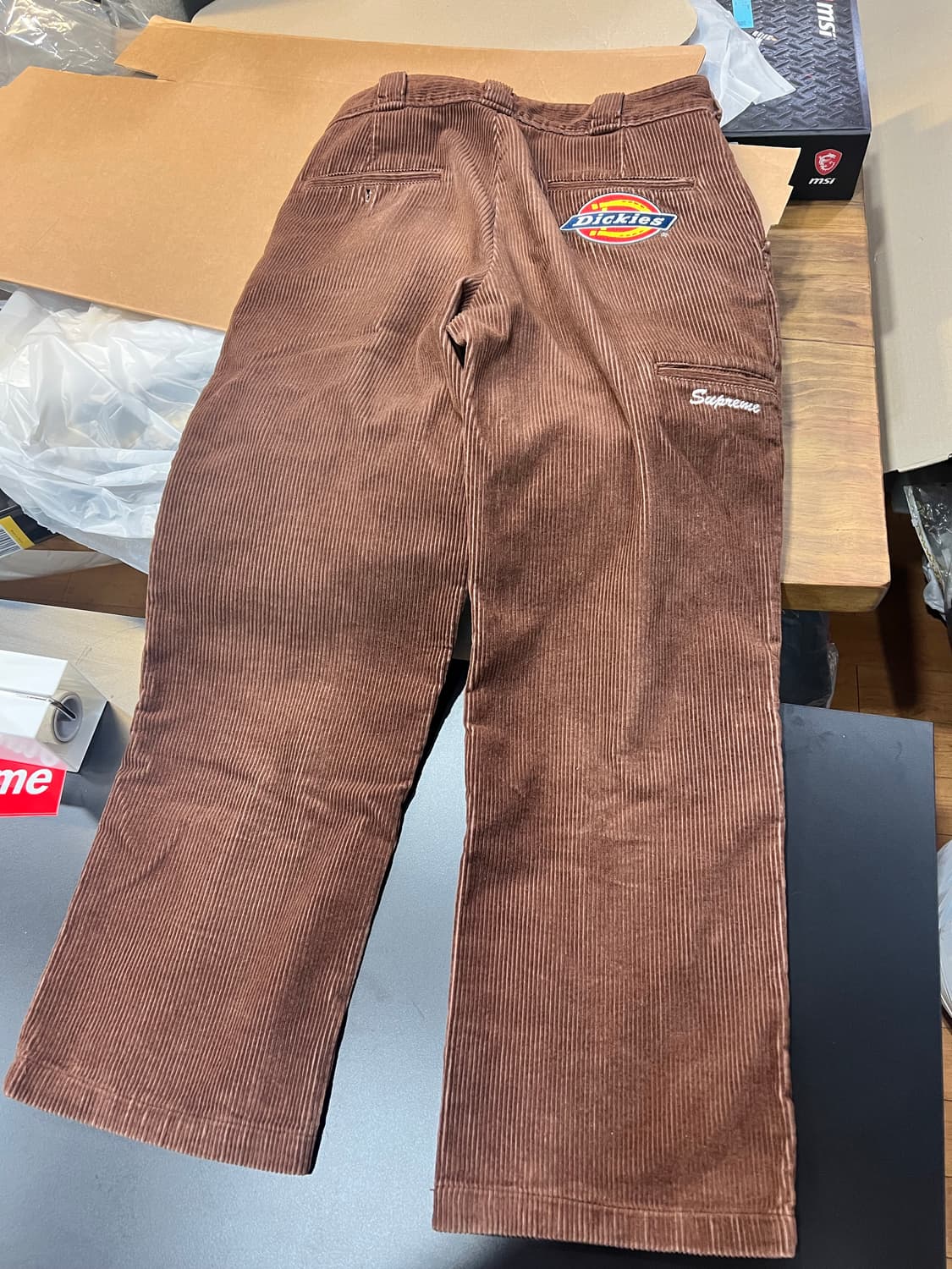 슈프림 디키즈 워크팬츠 상품이미지1