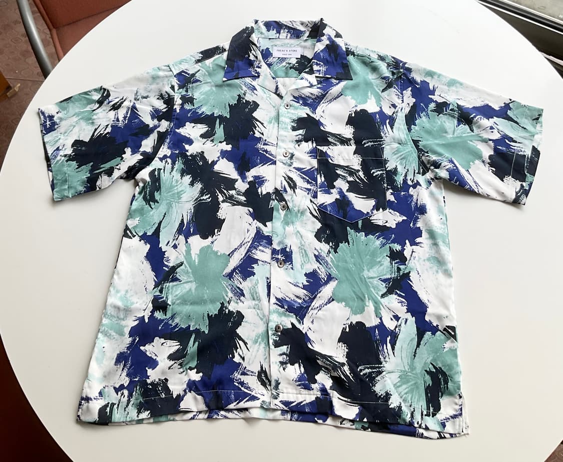 프릭스스토어 freak's store 하와이안 셔츠 M 상품이미지8
