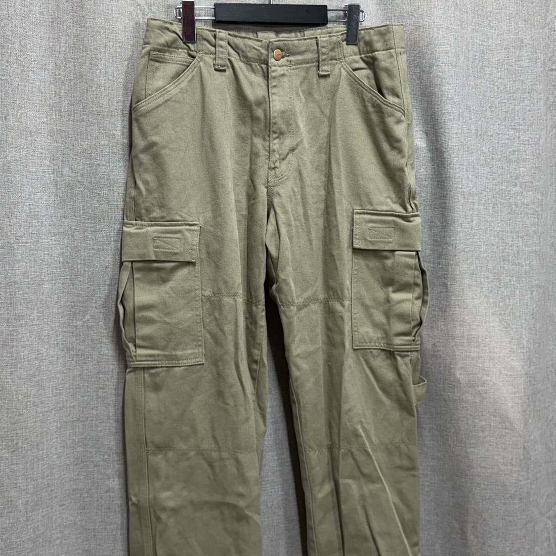 [34] 자라 zara dnwr 코튼 워크 카고팬츠 와이드 바지 상품이미지3