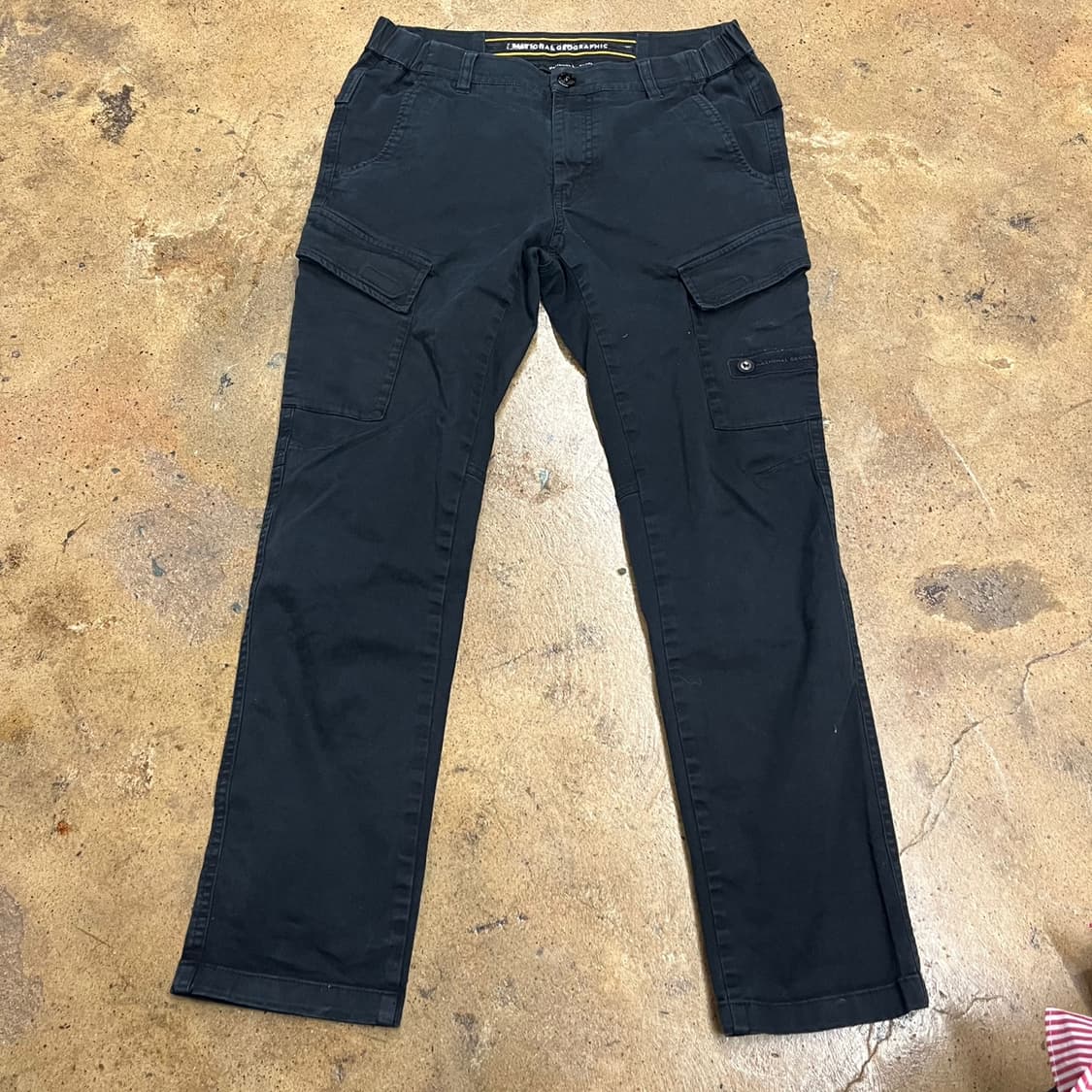 [정품] 내셔널지오그래픽 블랙 카고 바지 b10 상품이미지2