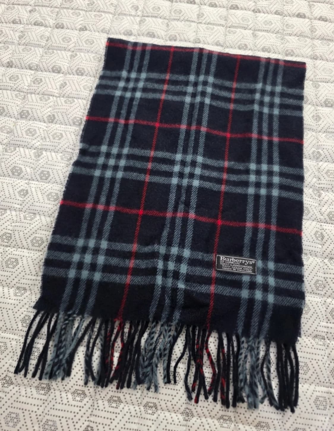 버버리 램스울 체크 머플러 상품이미지5