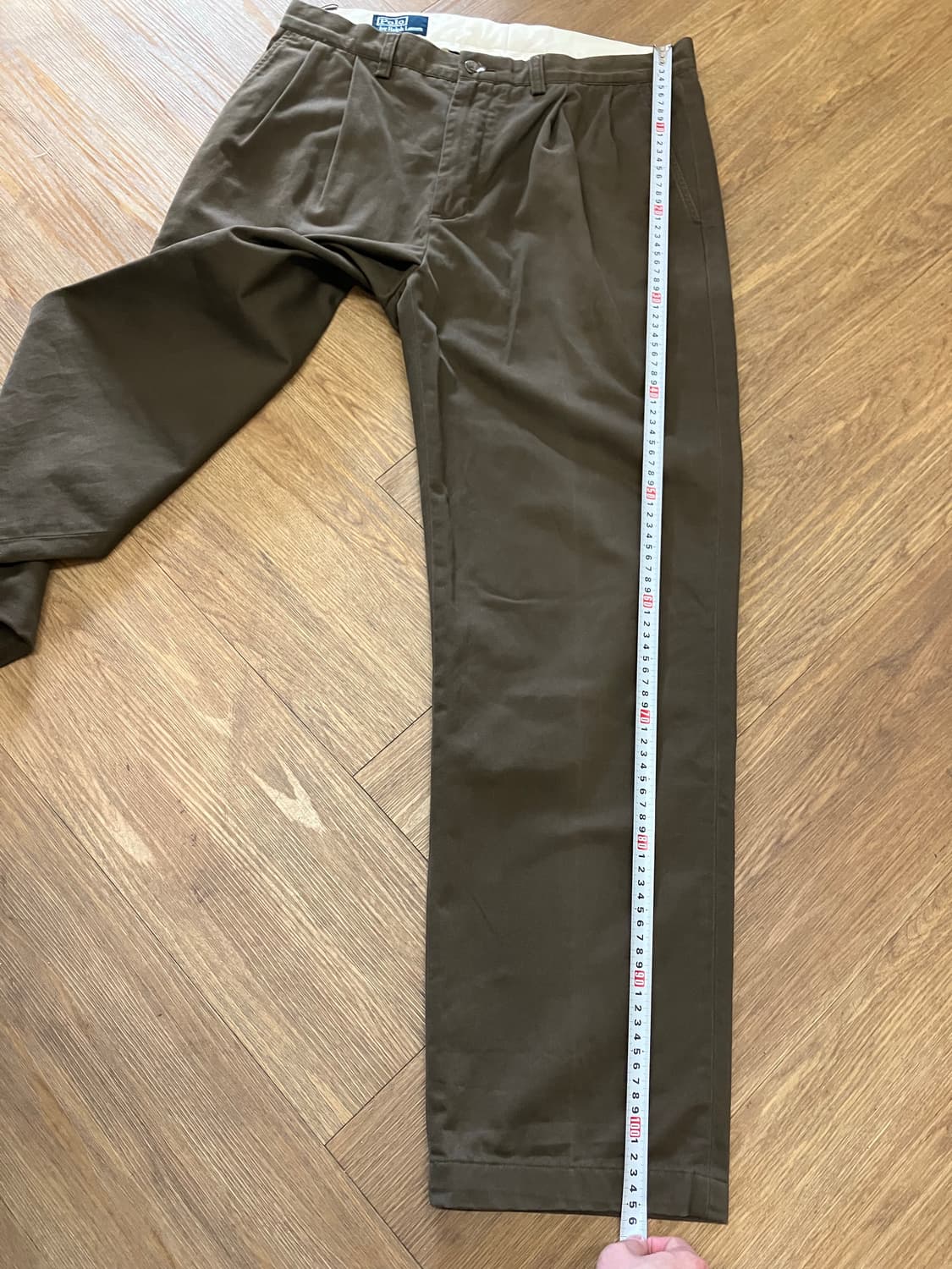 N130 폴로 치노팬츠 다크브라운 상품이미지10