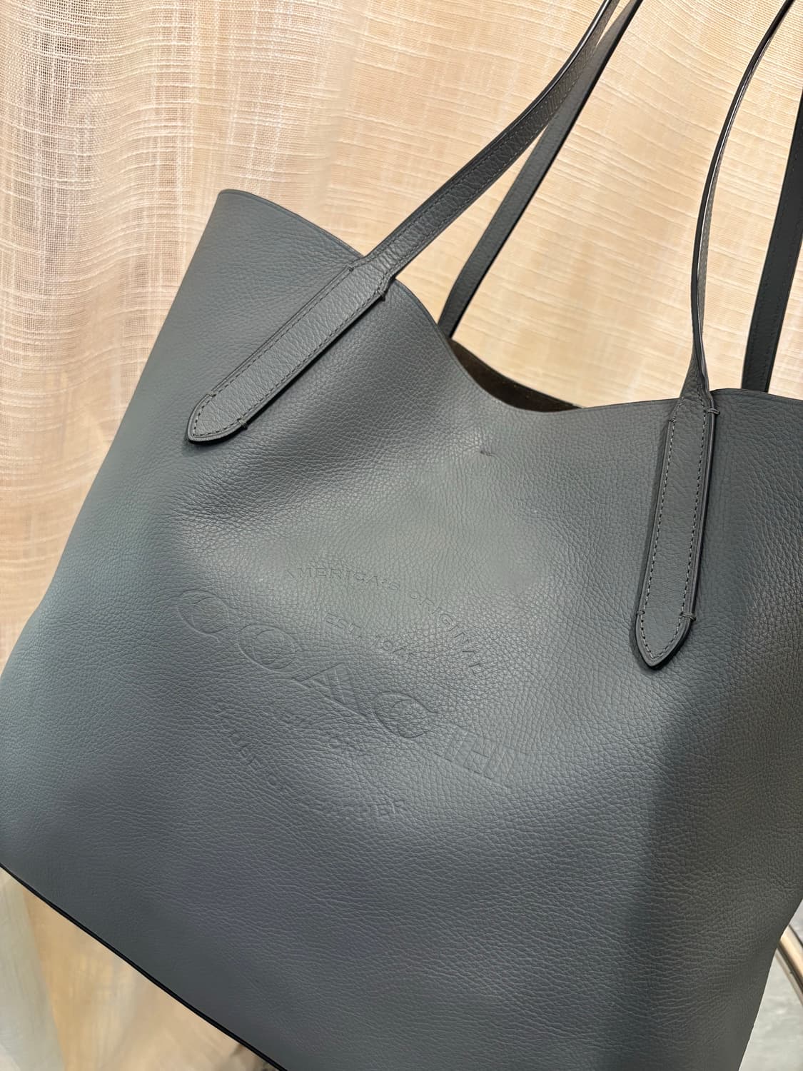 정품 코치 가죽 숄더백     상품이미지3