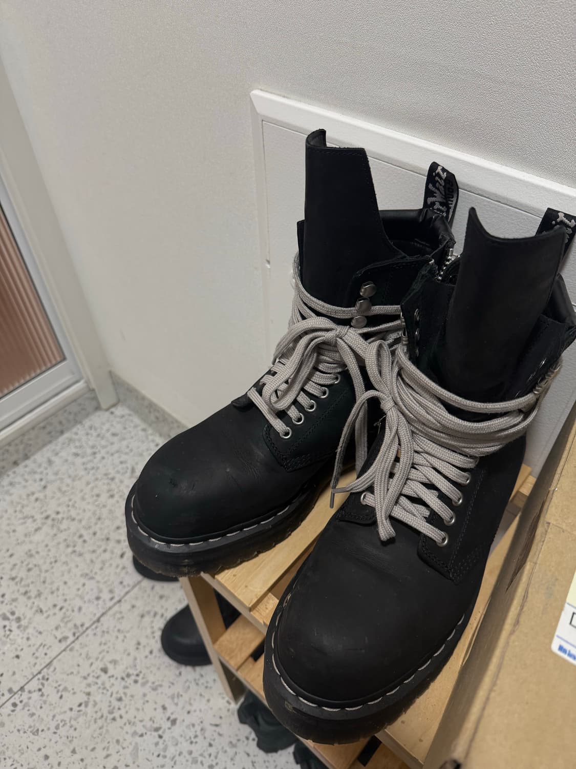 릭오웬스 닥터마틴 스틸토 부츠 상품이미지5