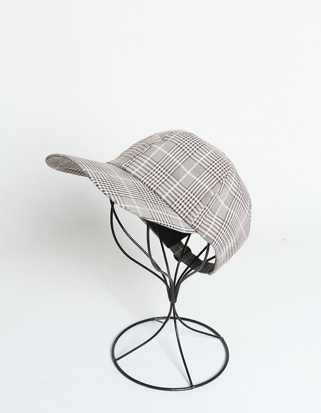  G U Check Ball Cap 상품이미지1
