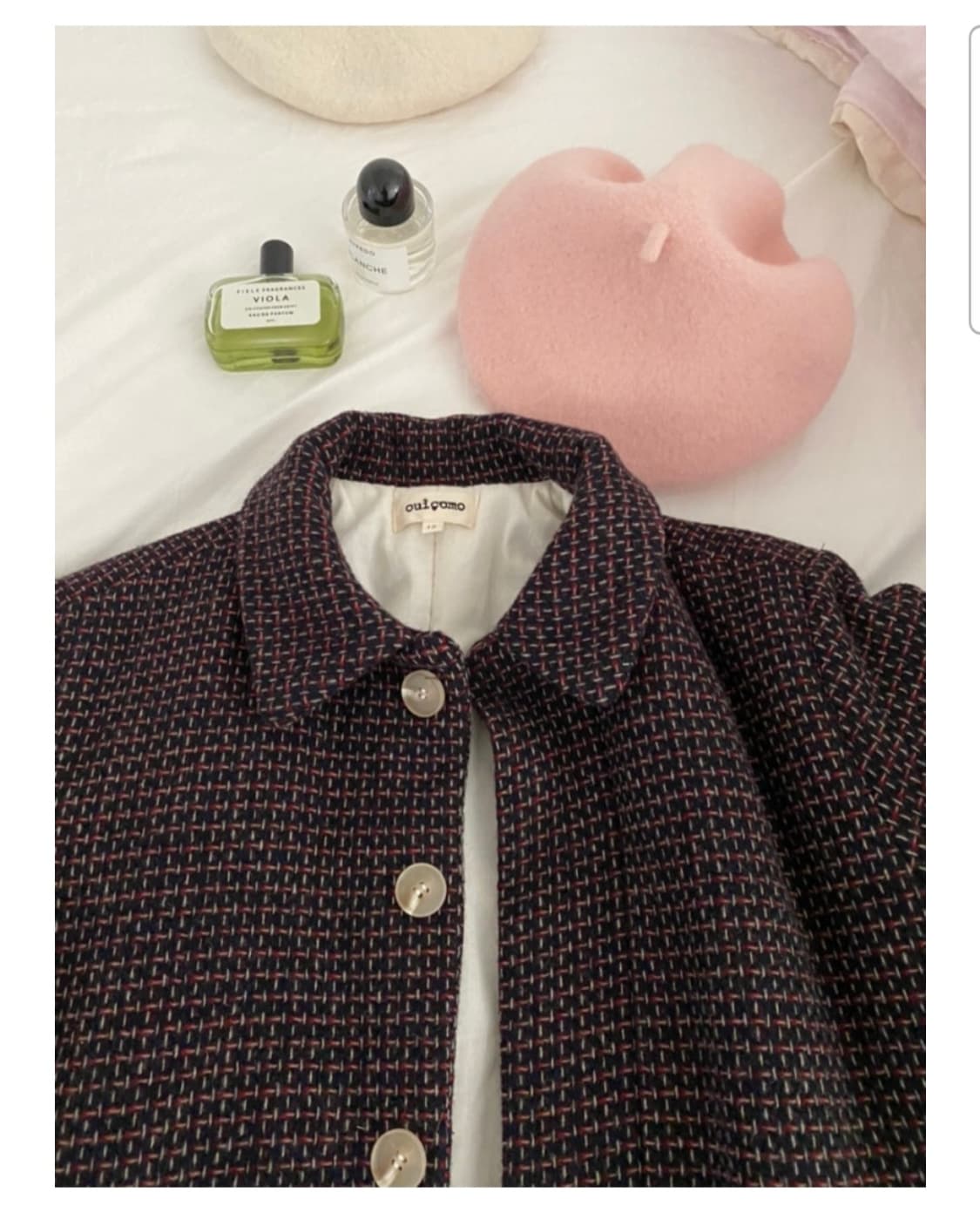 위꼬모 세이지 패딩코트 (네이비) 상품이미지1