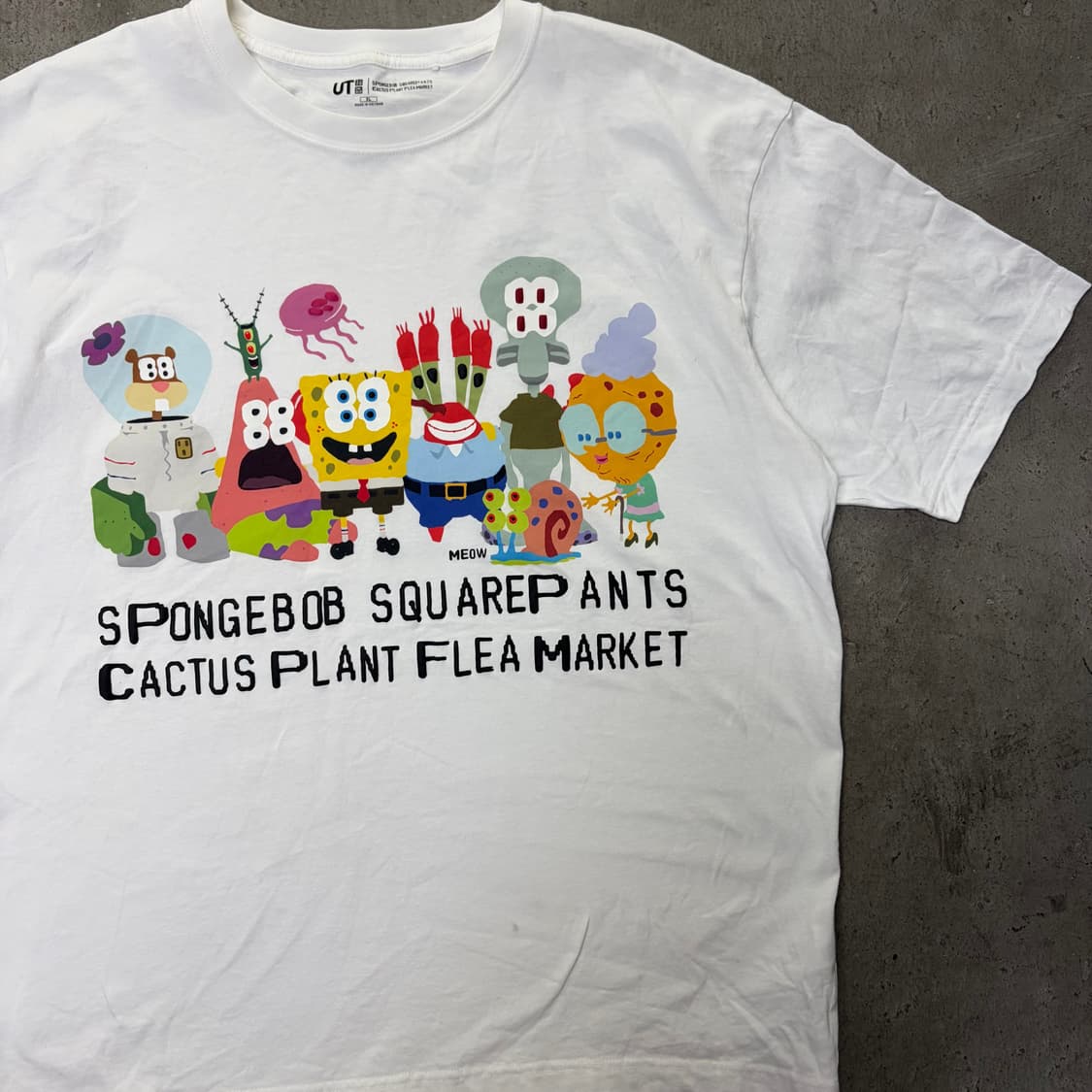 유니클로 스폰지밥 반팔티[2219] 상품이미지3