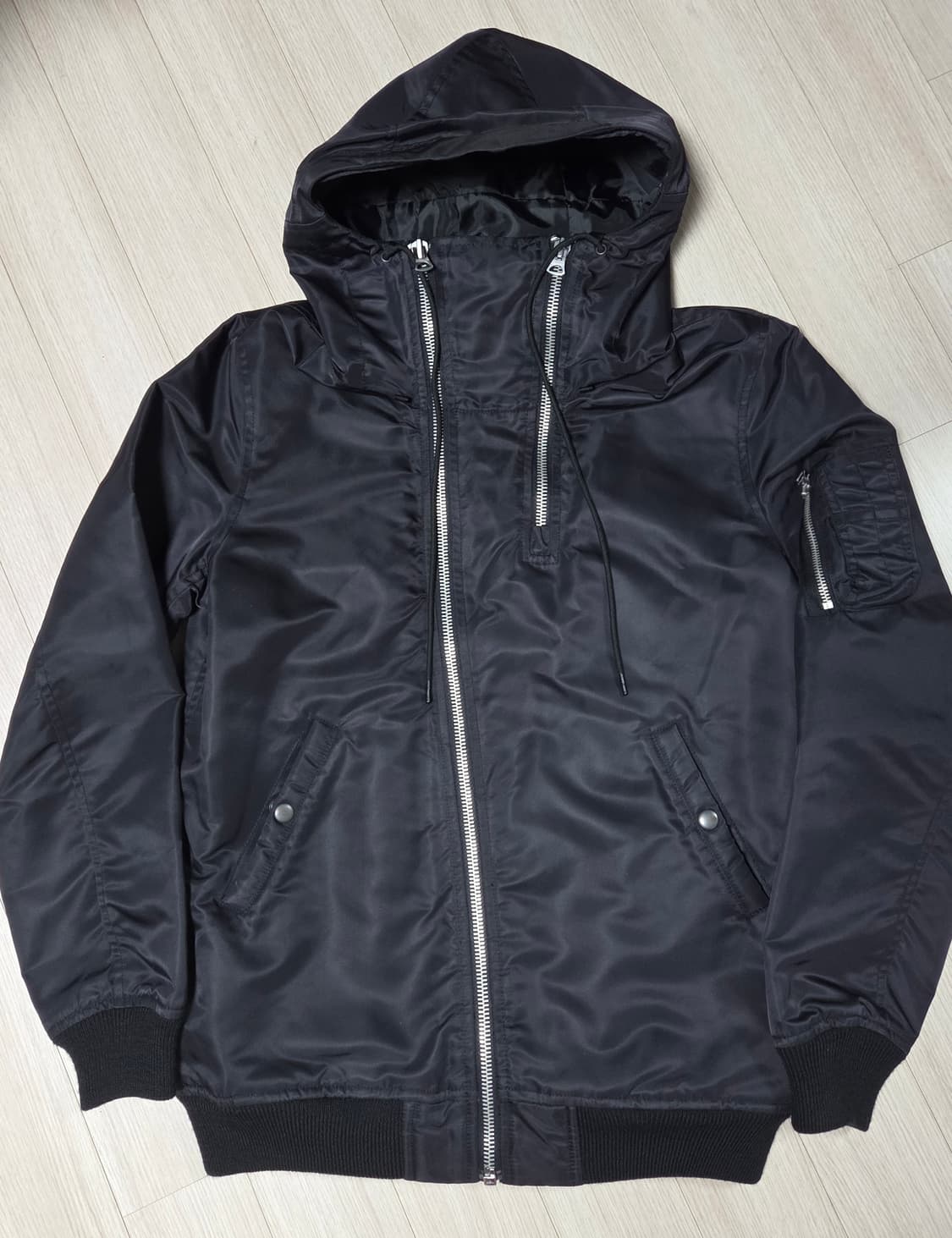 NLST 후드 항공 점퍼 S사이즈 상품이미지2