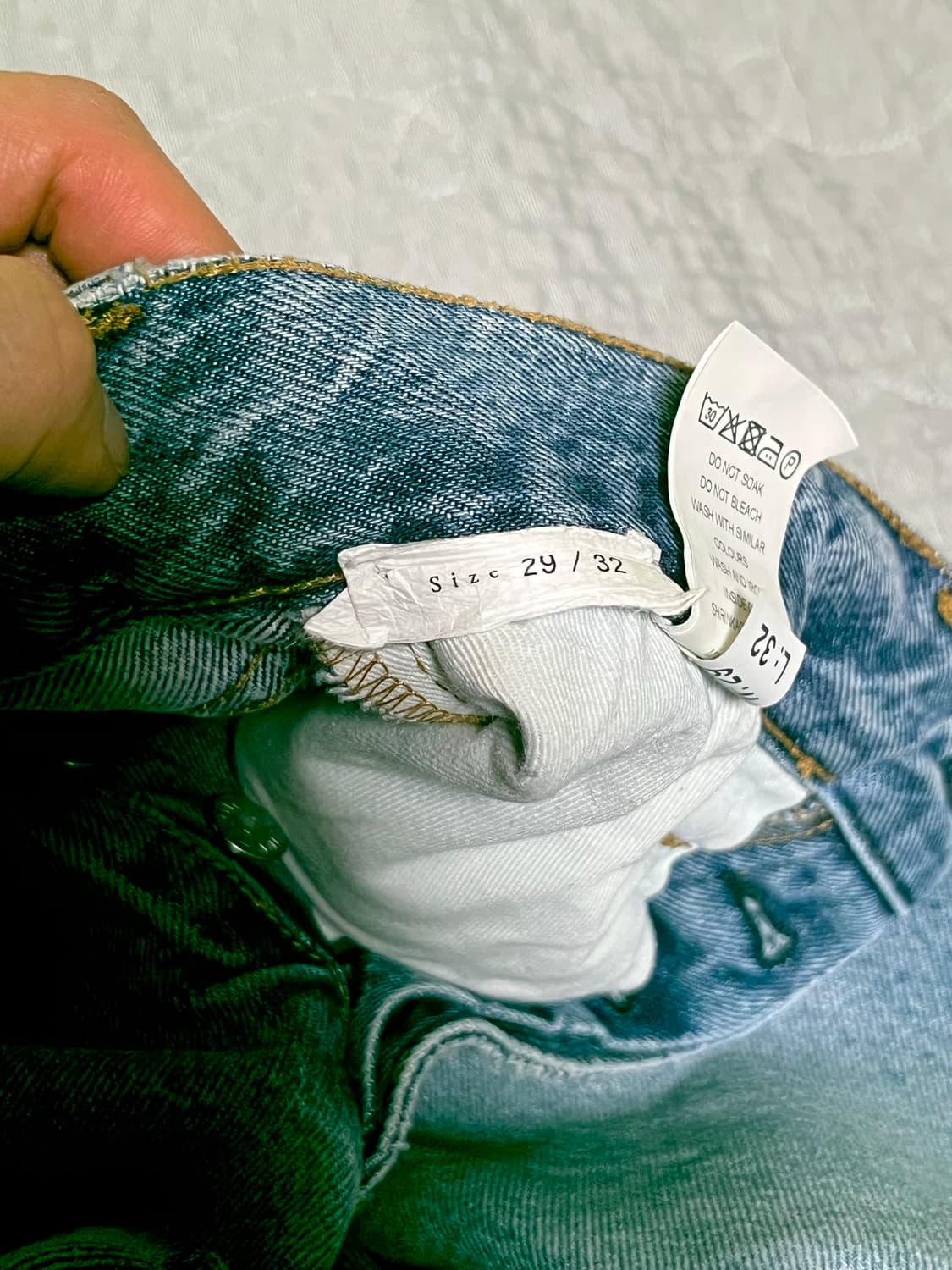 선플라워 루즈데님 내추럴빈티지 29/32 상품이미지6