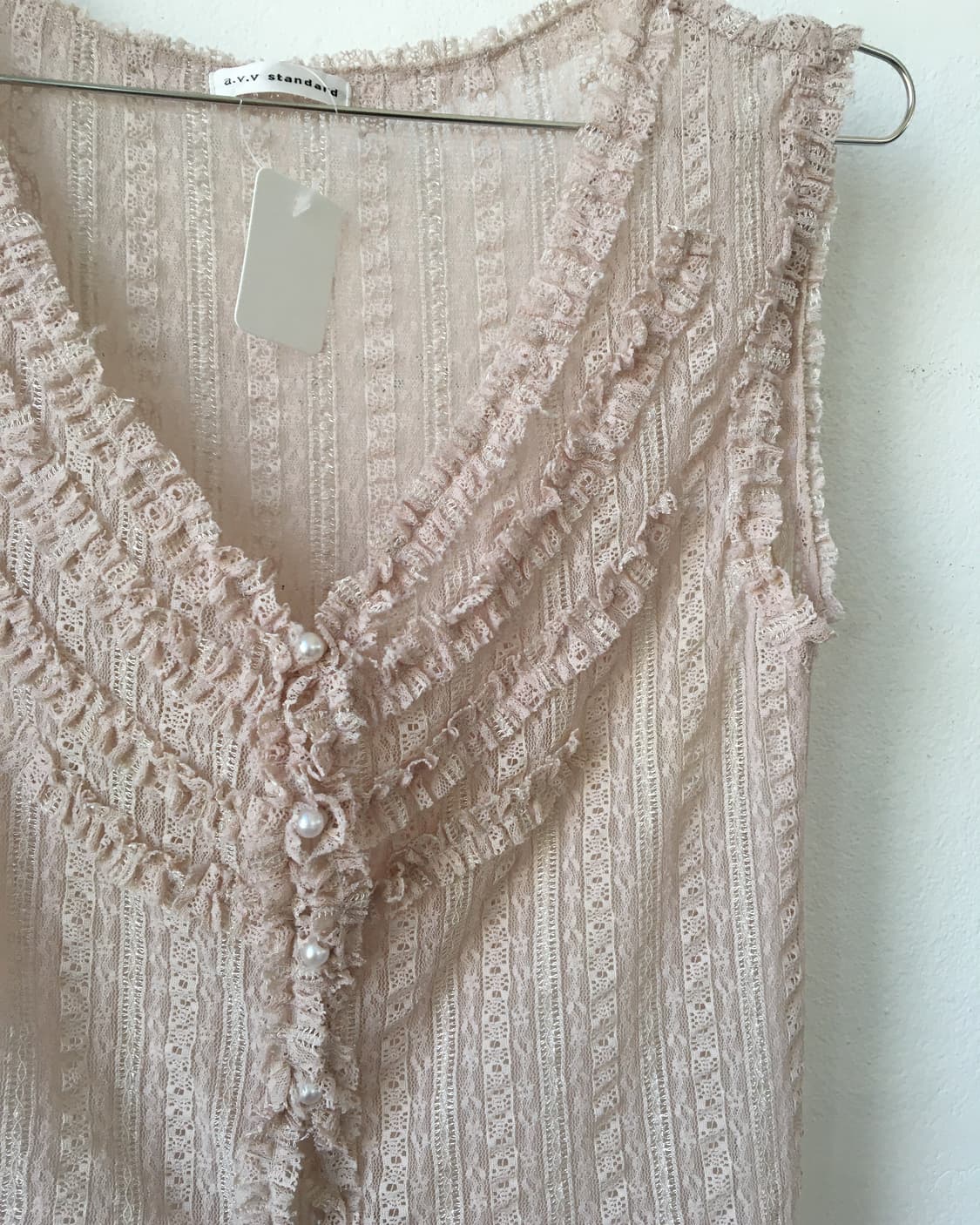 Lace vest 상품이미지4