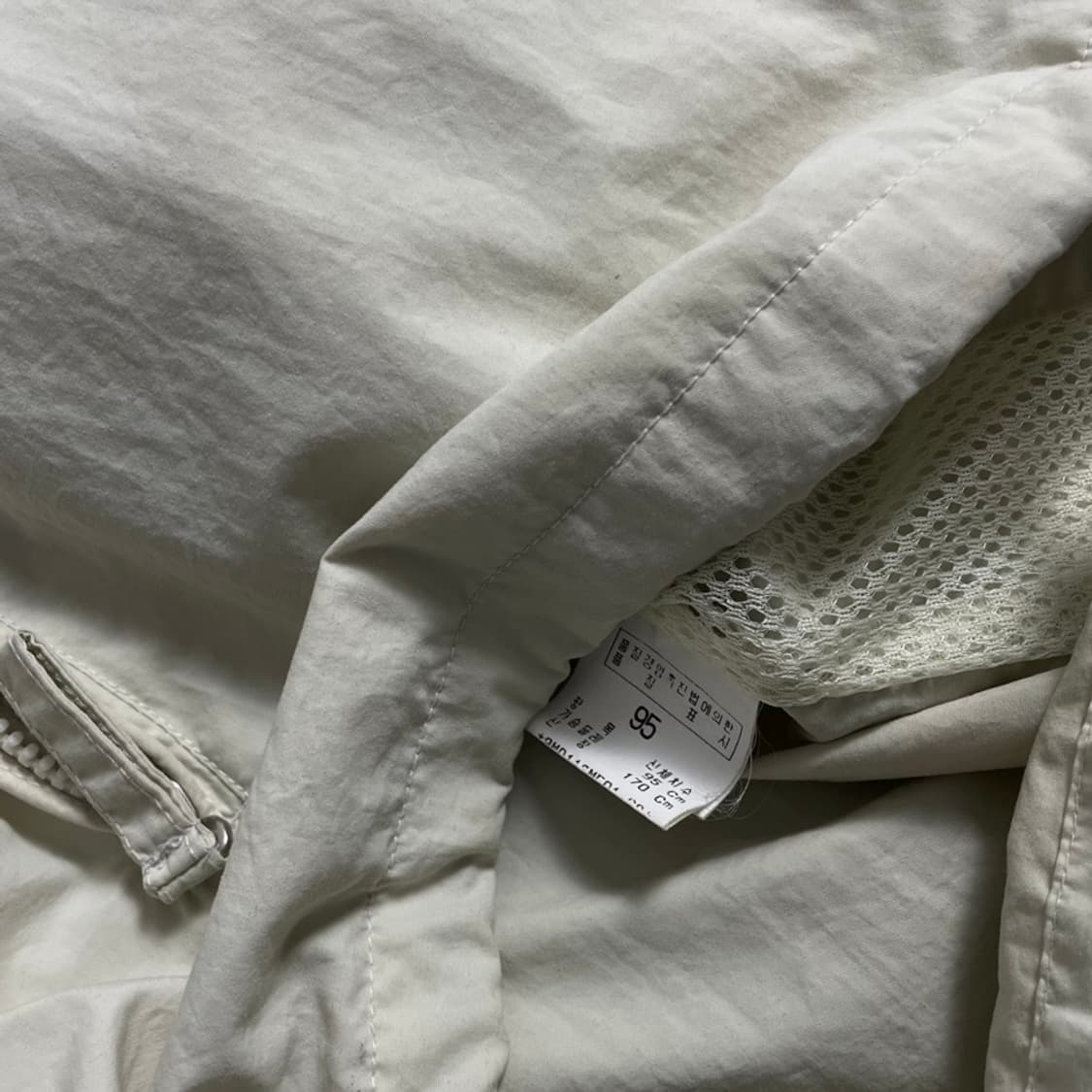 빈폴 스몰로고 미니멀 베이지 자켓o 4429 상품이미지5