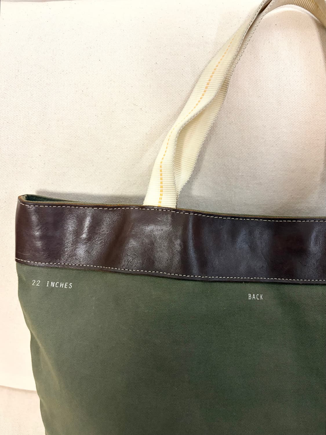 BLANKOF의 튼튼한 캔버스 토트백 상품이미지5