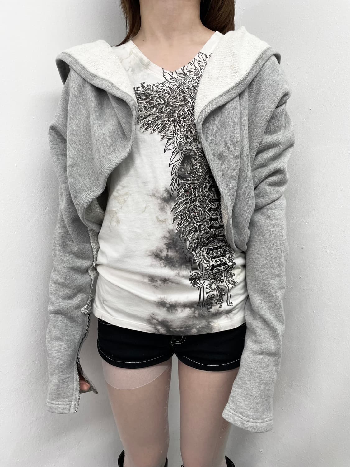 버커루 그런지 큐빅 탑 상품이미지6