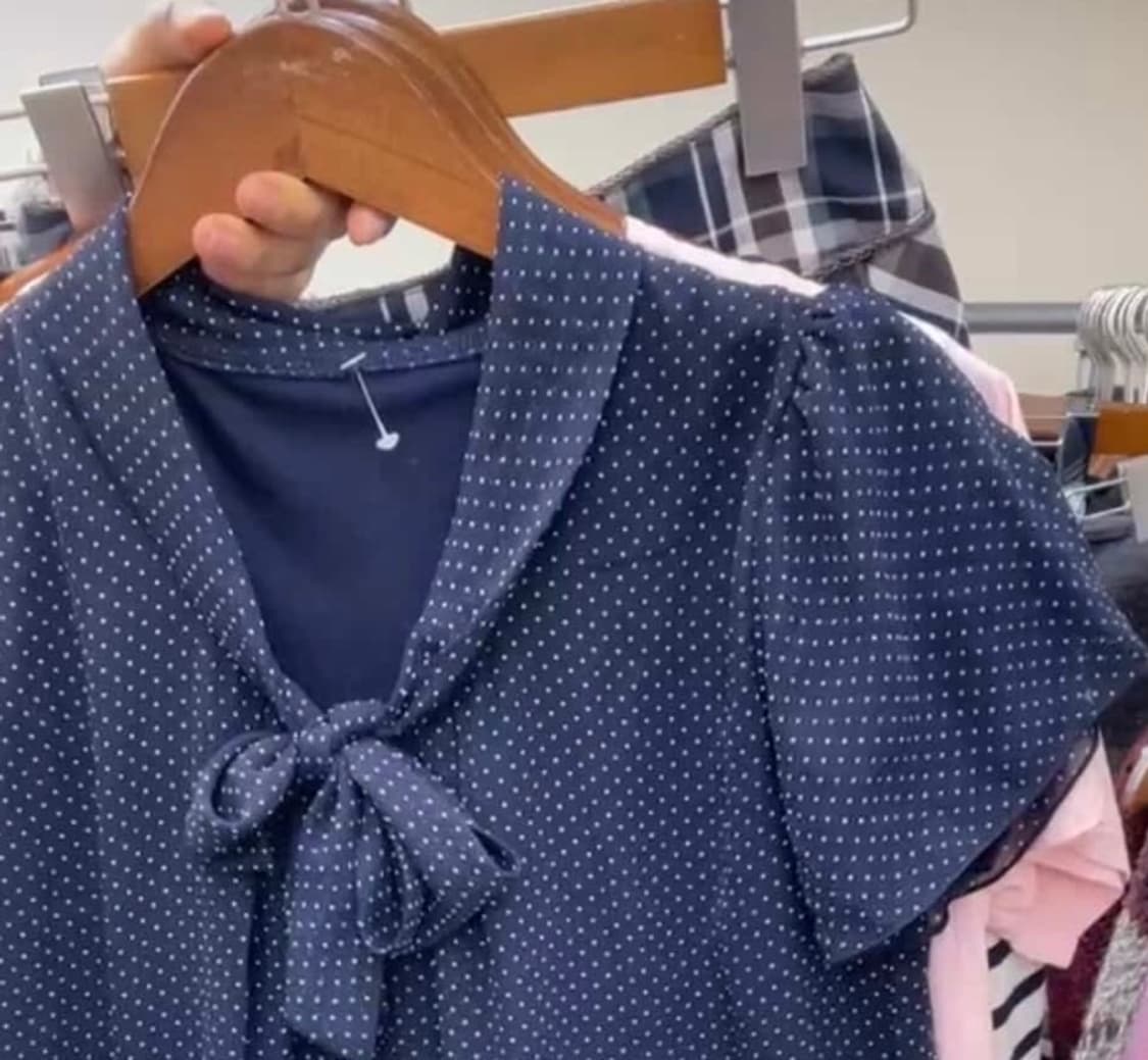 네이비 도트 set 분할결제  상품이미지1