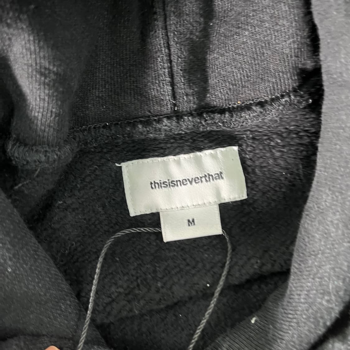 100 디스이즈네버댓 빅로고 후드티 상품이미지3