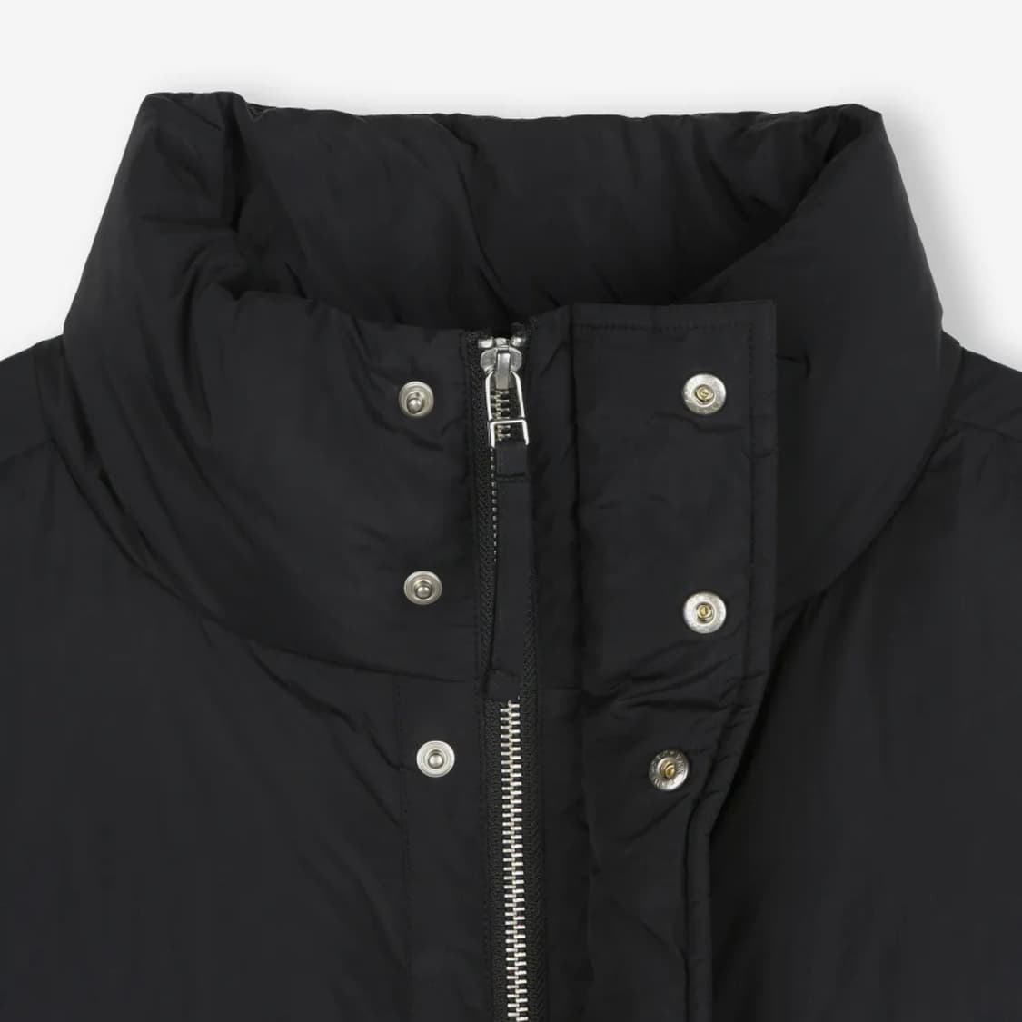 비슬로우 퍼플 CURVED LINE SHORT PUFFER DOWN 상품이미지4