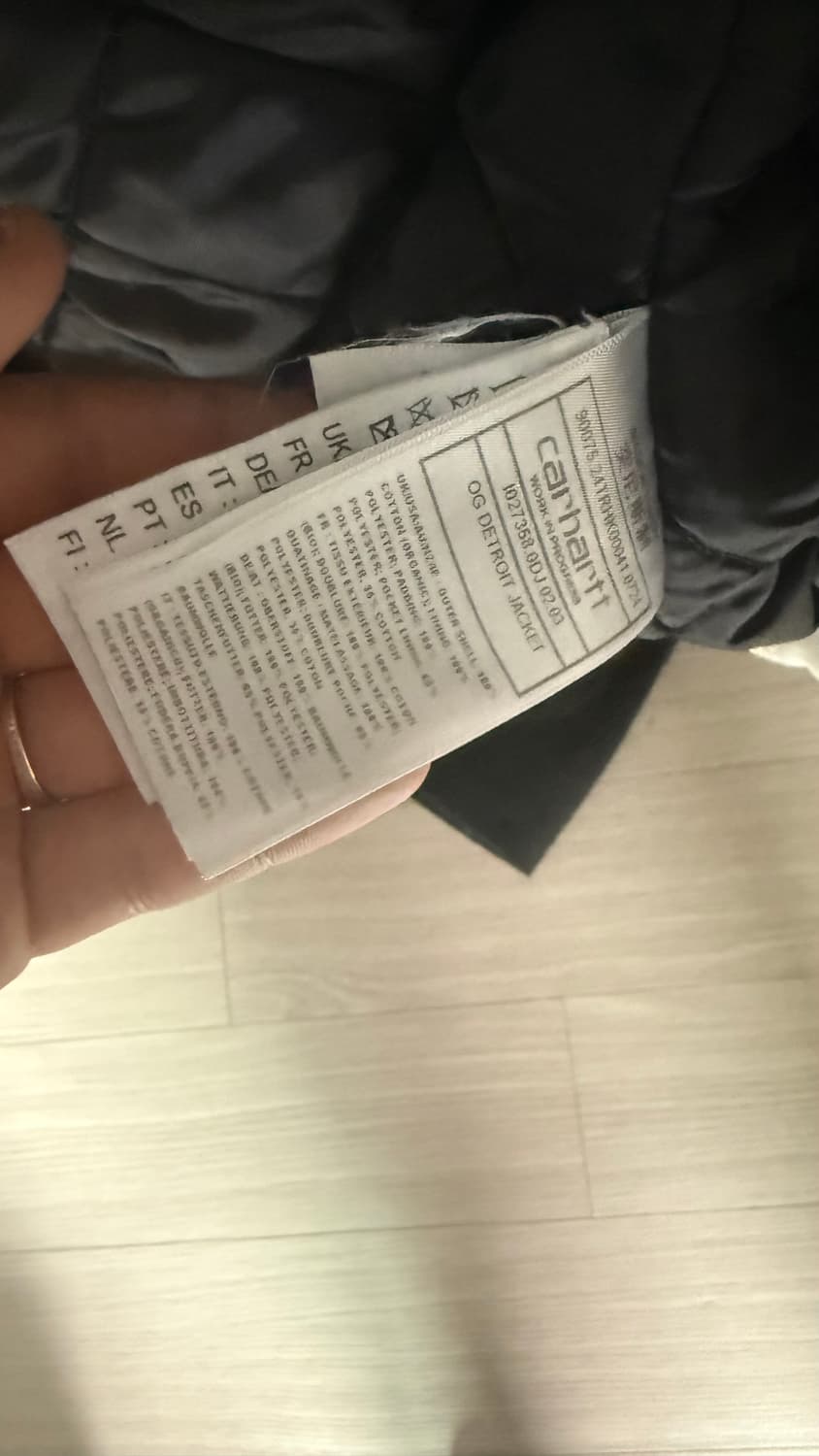 칼하트 wip Og 디트로이트 자켓 (오늘만 20) 상품이미지7