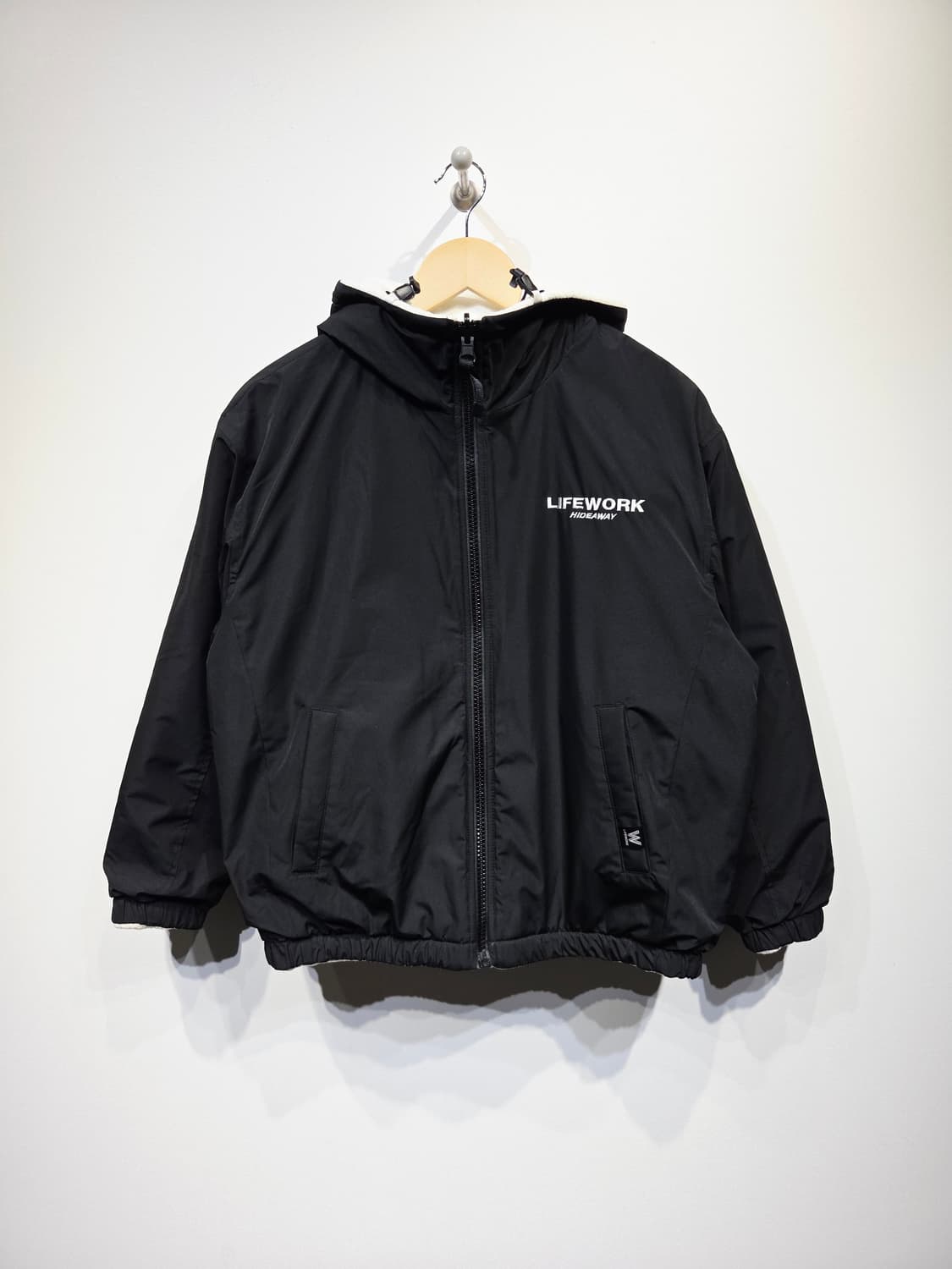 LIFEWORK 라이프워크 리버시블 후드 플리스 자켓 상품이미지2