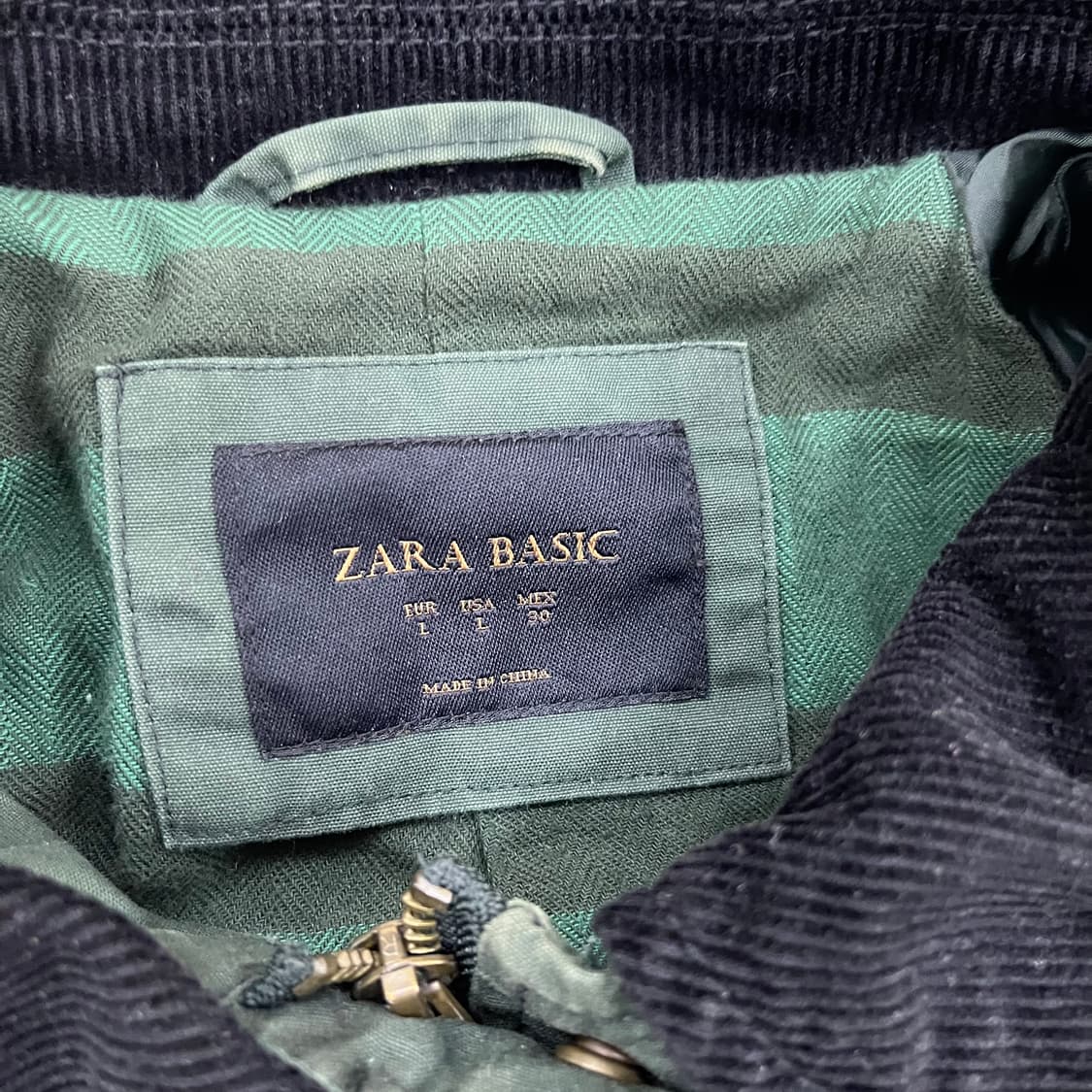 L 자라 여성 왁스 자켓 0313M 상품이미지2