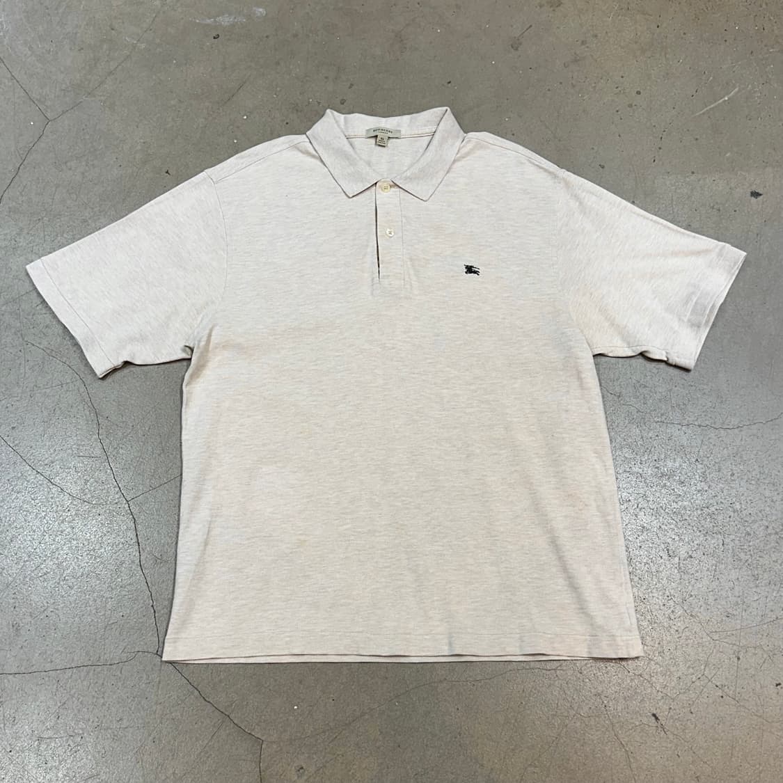 XL 버버리 반팔 카라티 상품이미지2