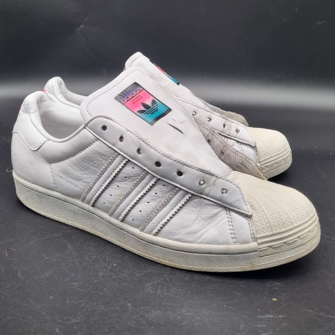 아디다스 슈퍼스타 레더남성운동화285 상품이미지1