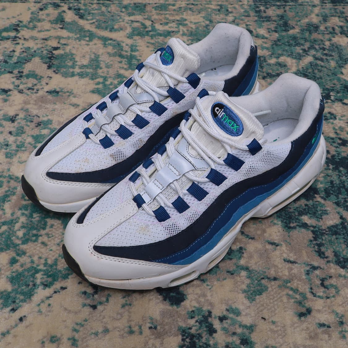 Nike 나이키 에어맥스 95 흰파남 270 상품이미지1