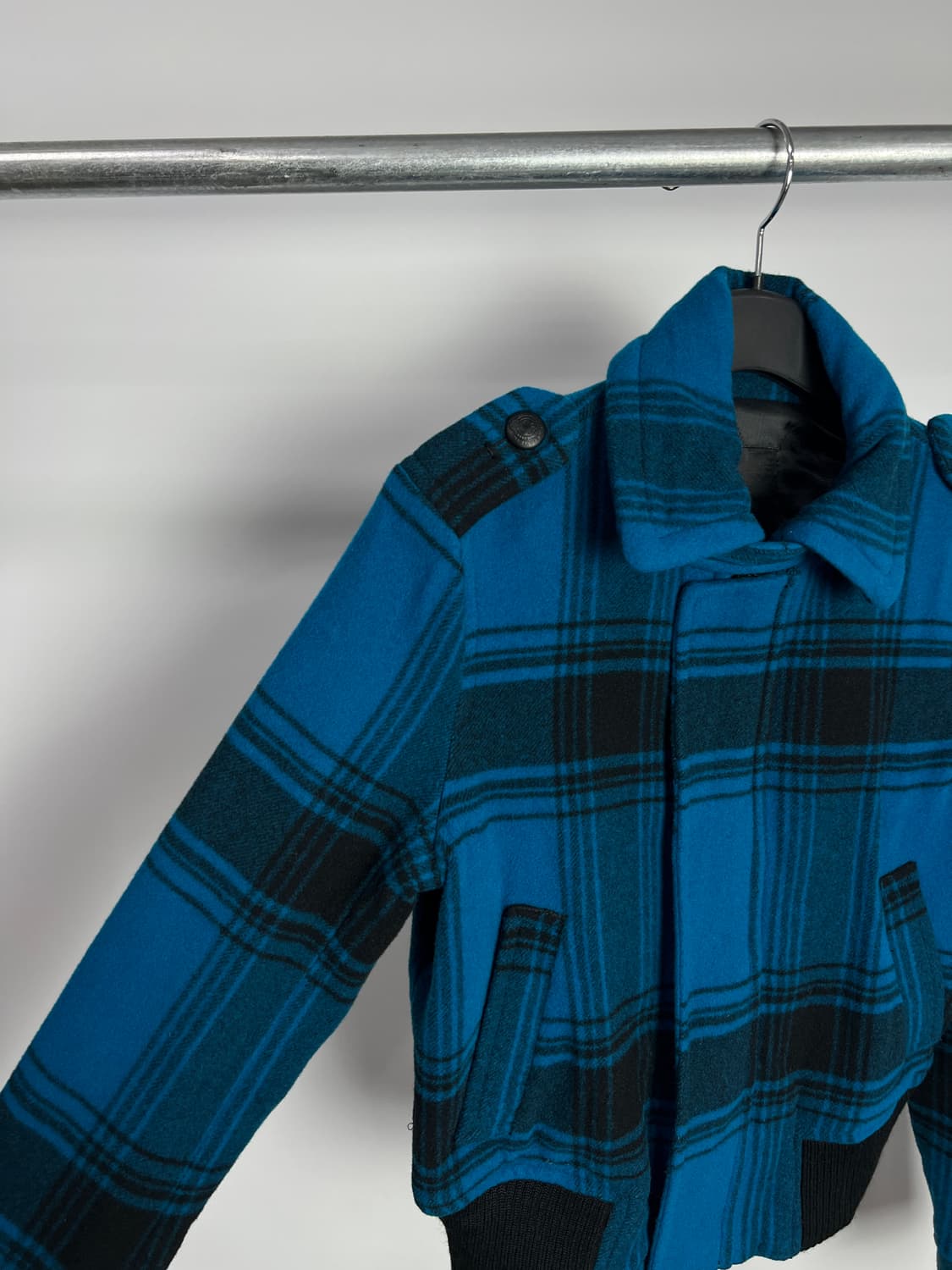 MOUSSY 체크 집업 자켓  상품이미지5