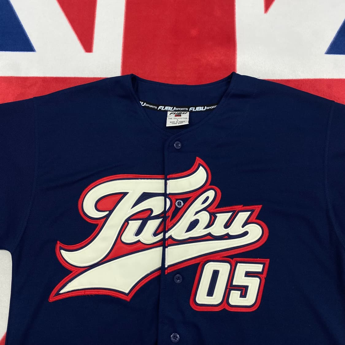 FUBU 올드스쿨 베이스볼 져지반팔 L  상품이미지3