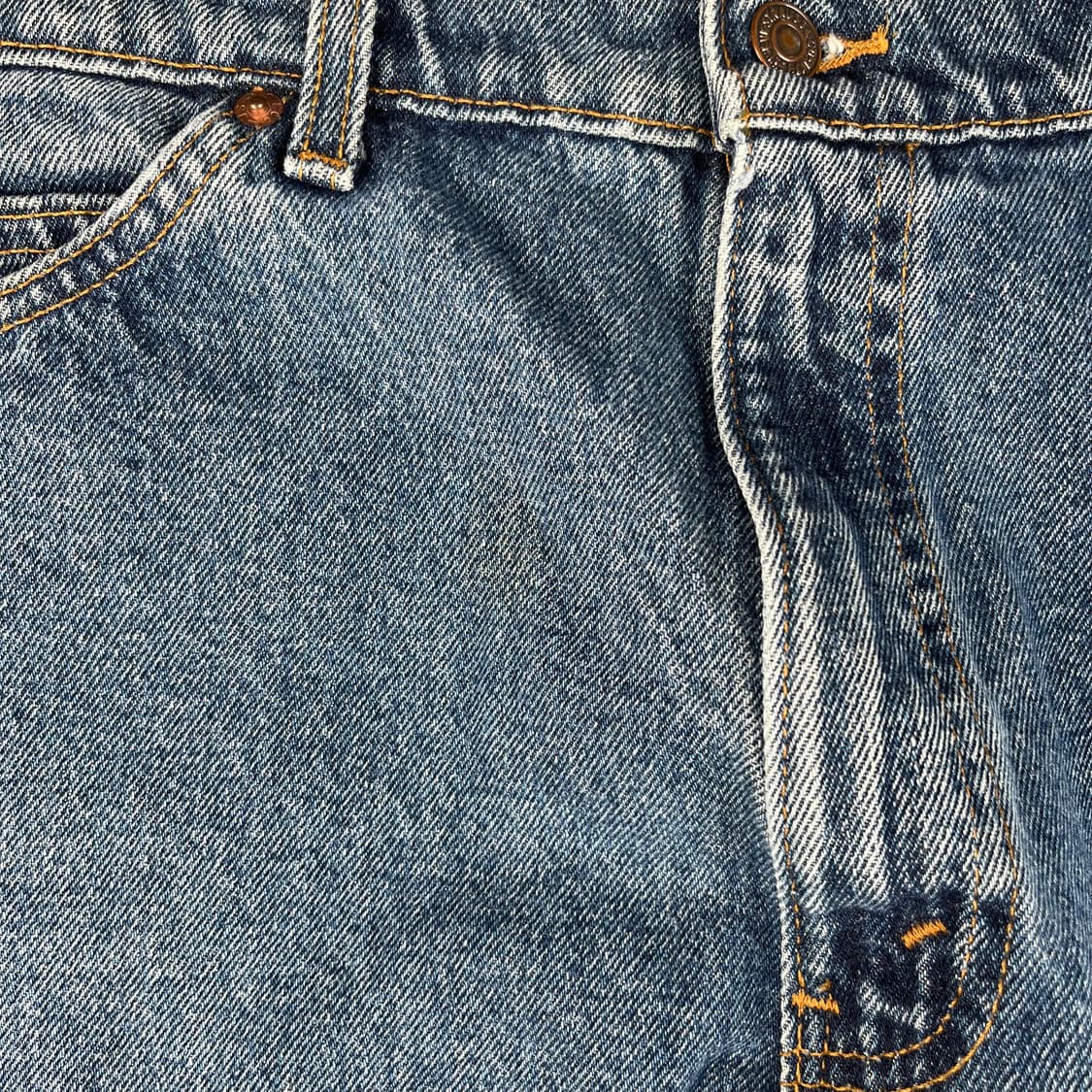 빈티지 리바이스 565 루즈핏 와이드 레그 데님 진청 상품이미지7