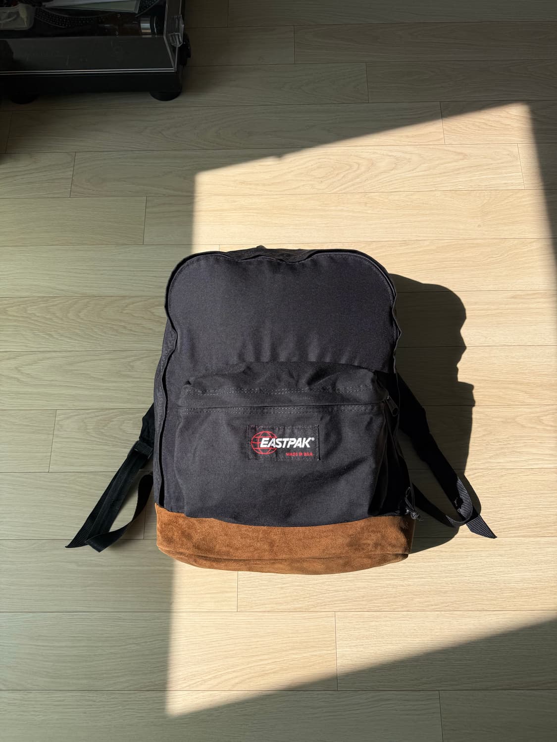 이스트팩 90s 빈티지 스웨이드 바텀 백팩 상품이미지6