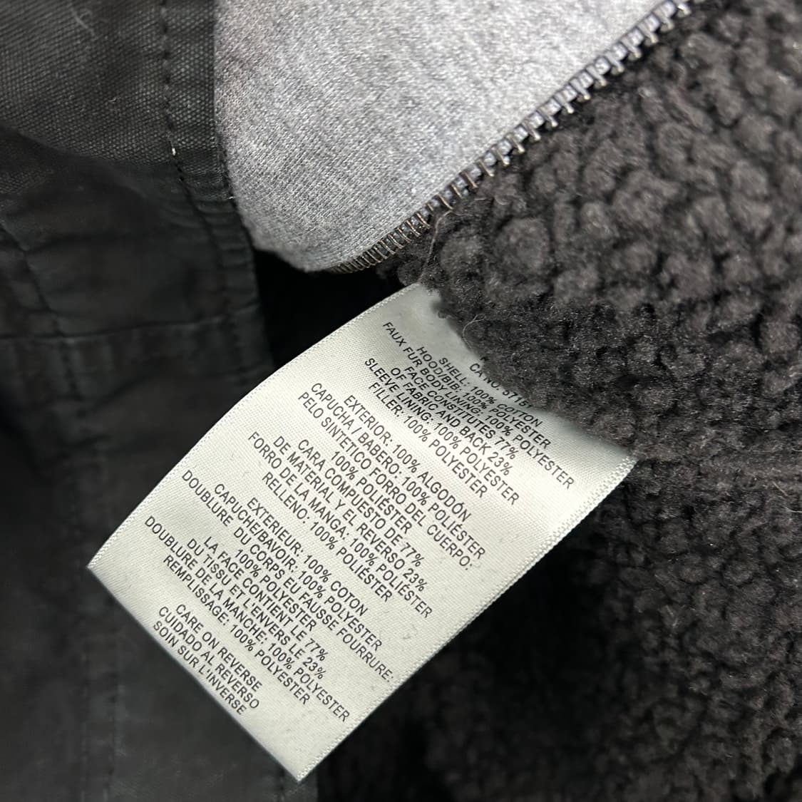 리바이스 후드 쉐르파 블랙 데님 자켓 상품이미지8