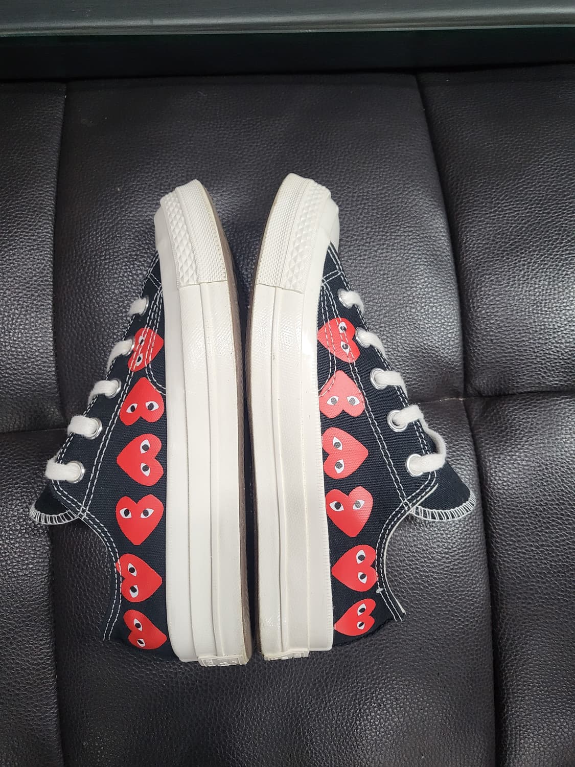 컨버스&꼼데가르송 로우 스니커즈 상품이미지3