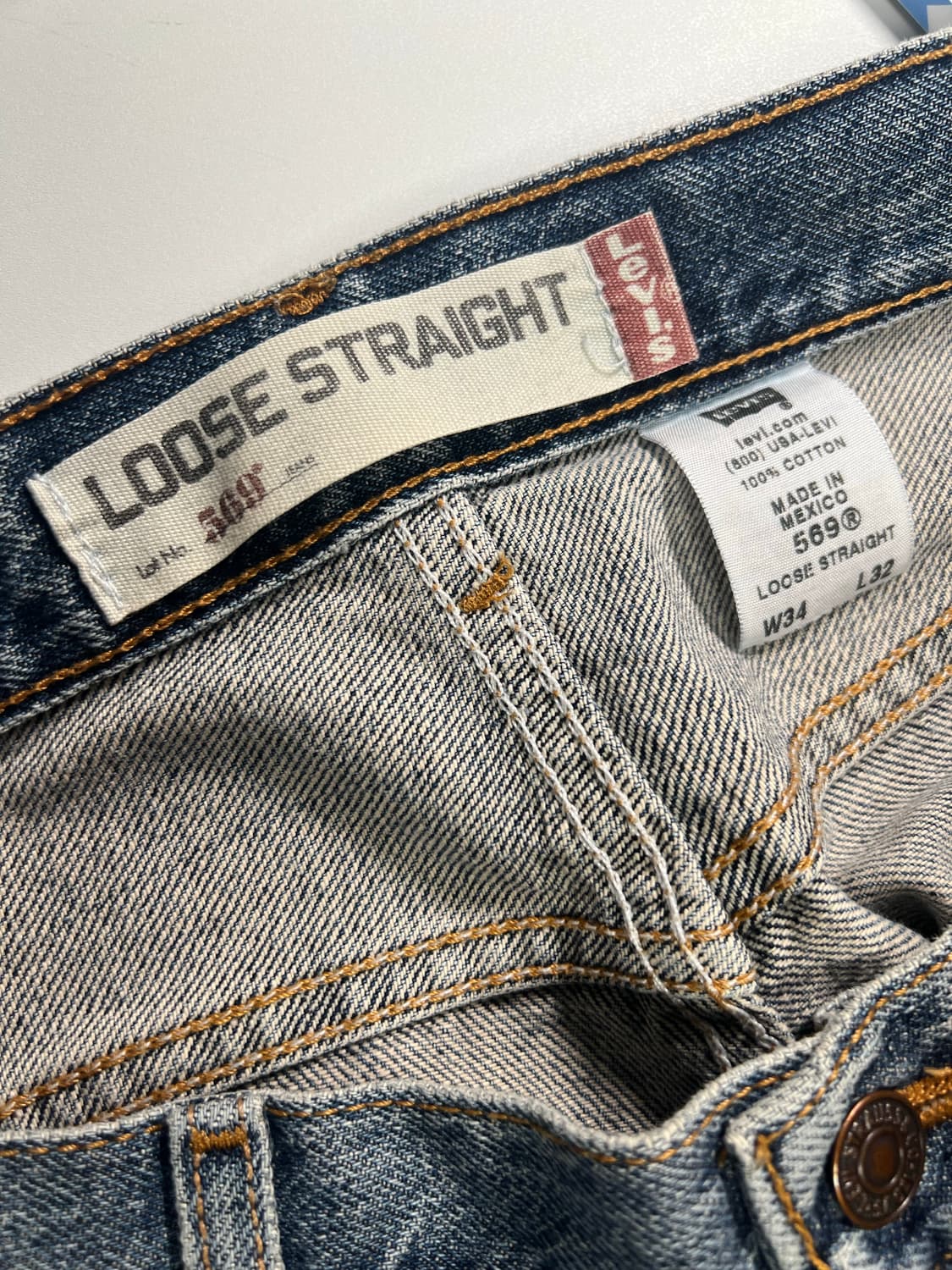 (00's) 리바이스 Mexico 569 데님 청바지 상품이미지3