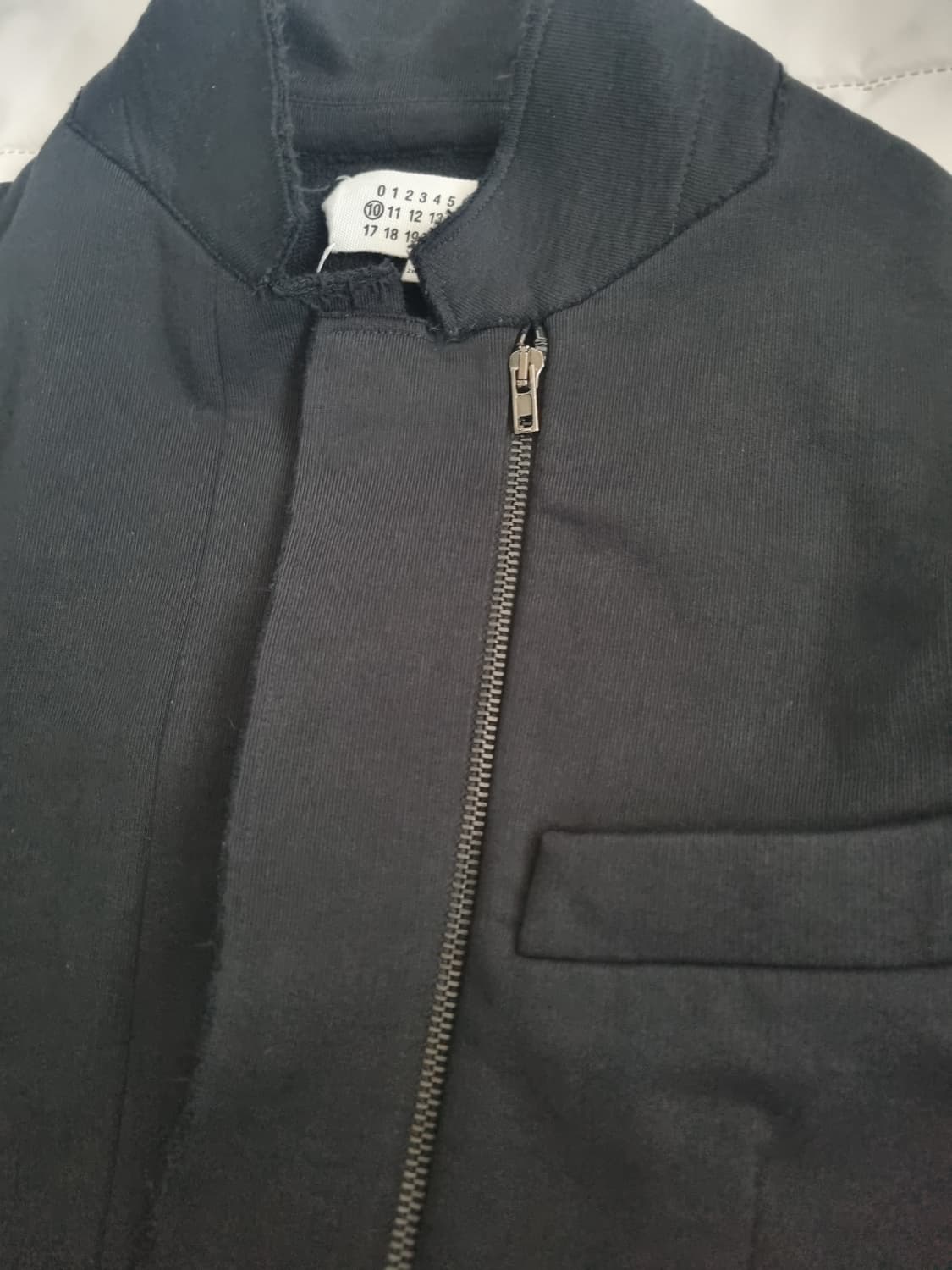 Martin margiela sweat jacket 48 black 상품이미지4