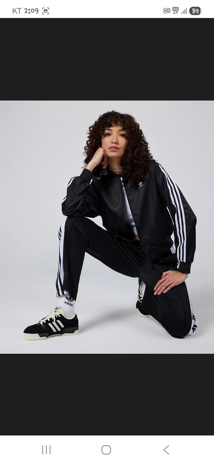 아디다스 삼선 루즈 블루종 트랙자켓 s 상품이미지7