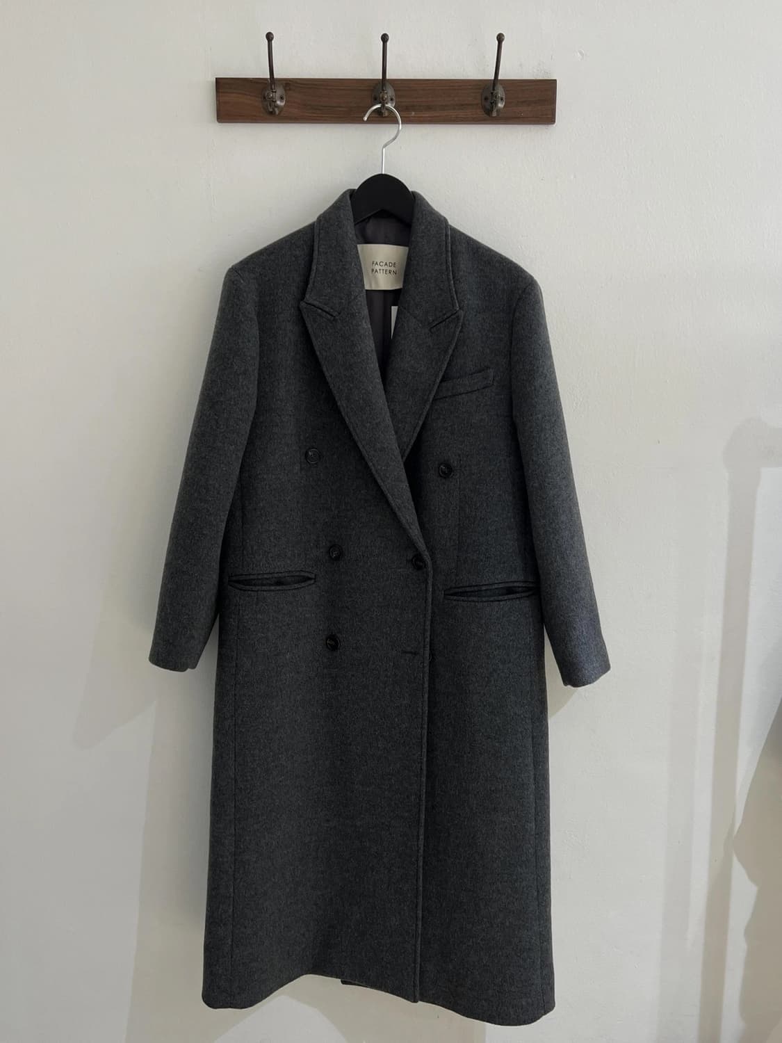 파사드패턴 더블 코트 상품이미지1
