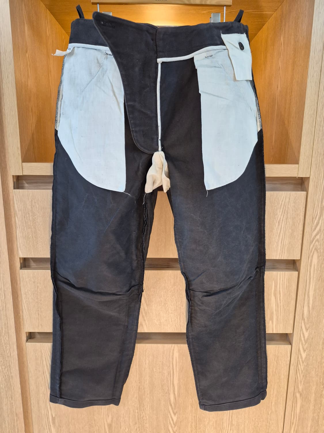 00s HELMUT LANG Bondage MoleskinTrousers 상품이미지9