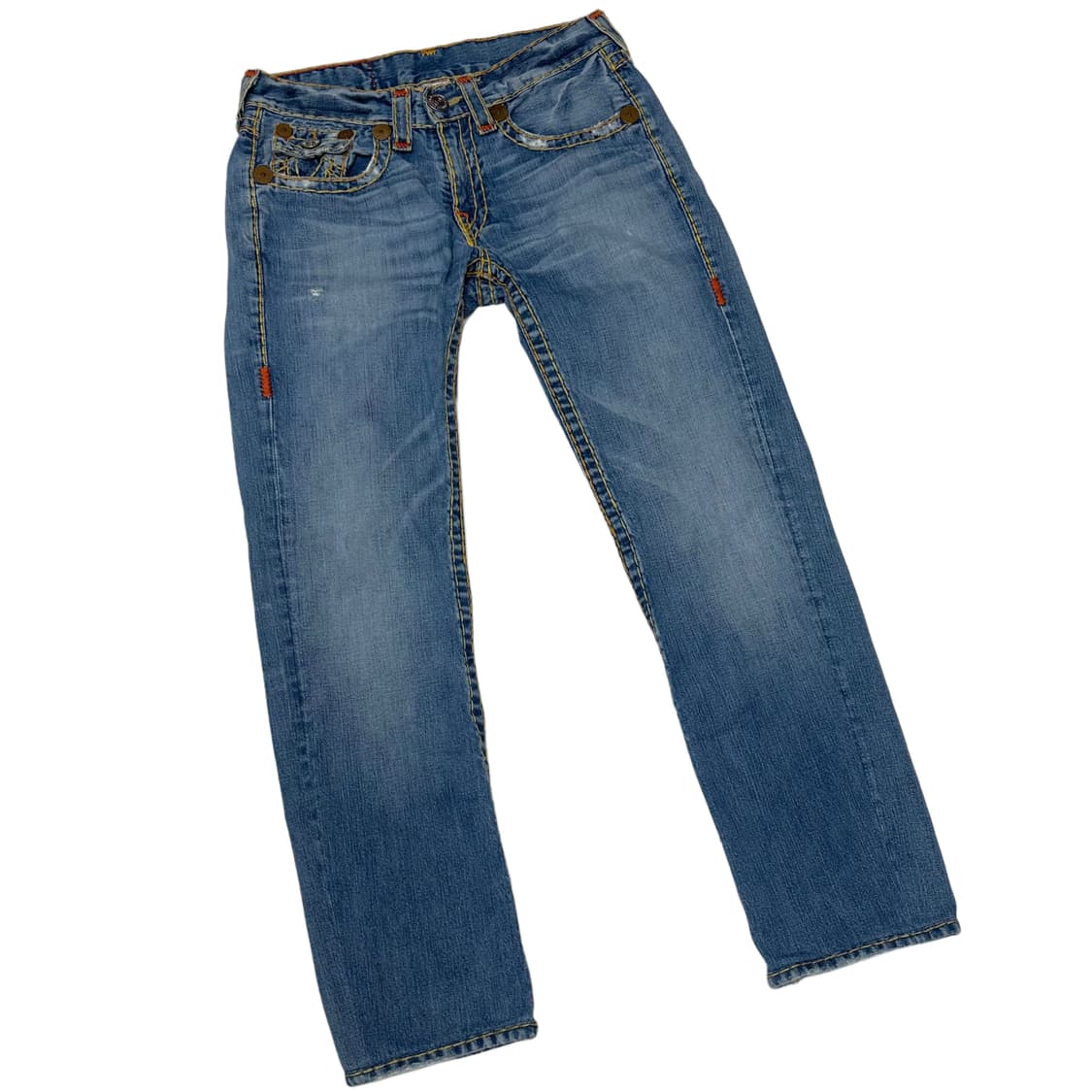 트루릴리전 스티치 빌리슈퍼티 워싱데님진 31 상품이미지1