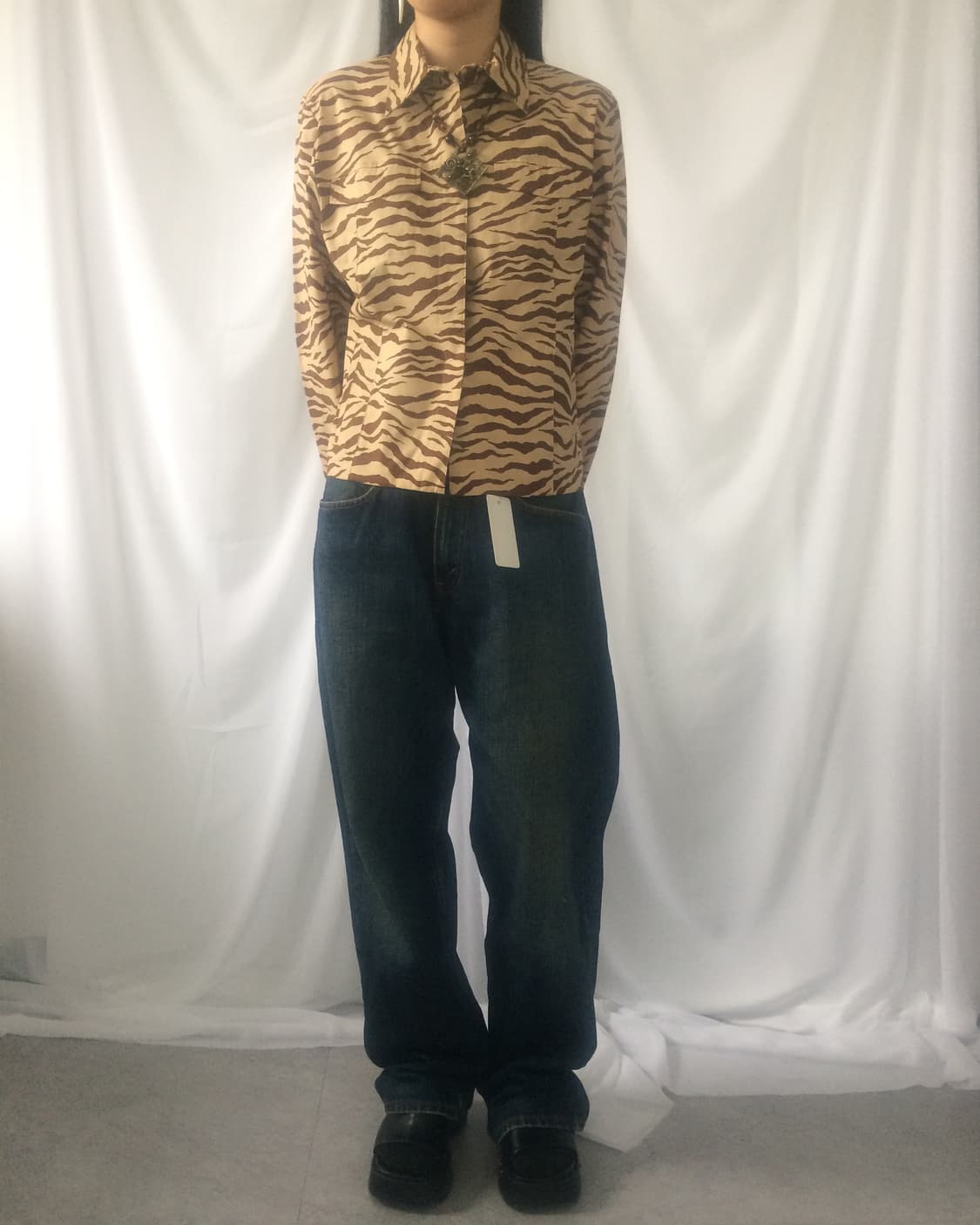 Zebra pattern jacket 상품이미지1