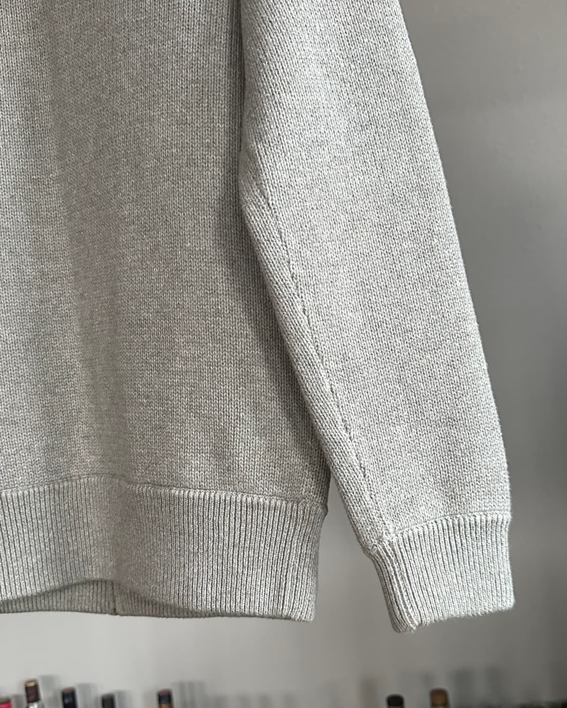 [S]폴로 랄프로렌 빅포니 그레이 니트 집업 상품이미지5