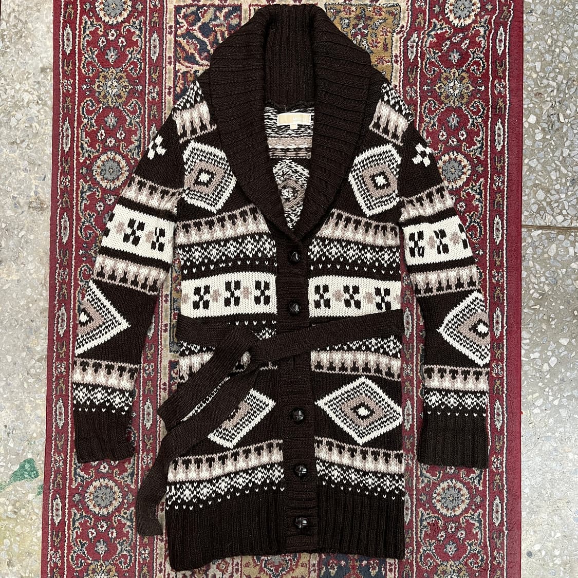 마이클 코어스 코위찬 숄카라 벨트 가디건 [ 55 ] 상품이미지1