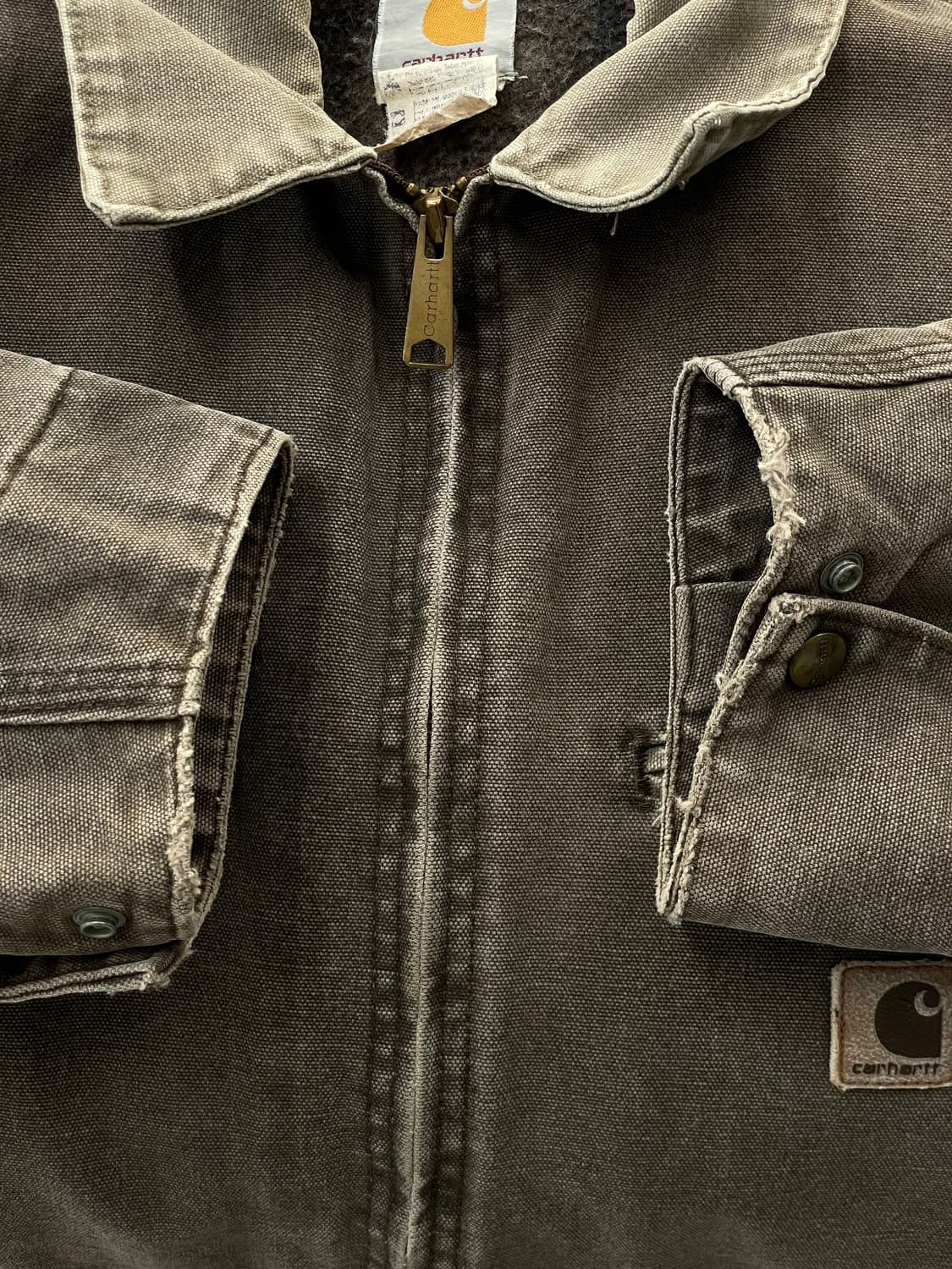 칼하트 디트로이트 자켓 브라운(XL) 상품이미지10