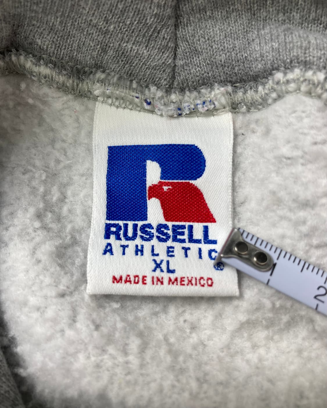 90s Russell Hoodie (heather grey) 상품이미지3