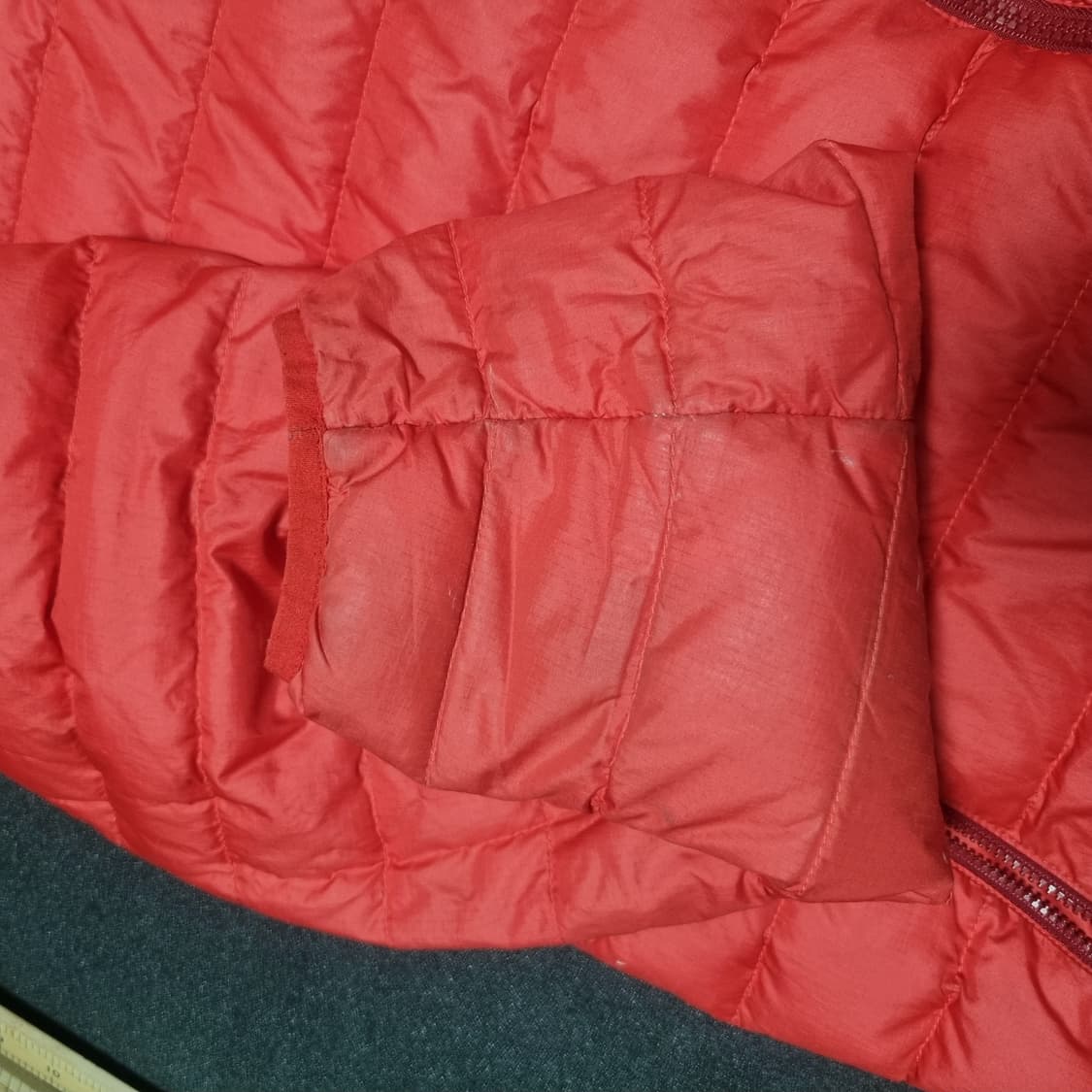 파타고니아 다운스웨터 패딩 레드오렌지 xl 상품이미지3