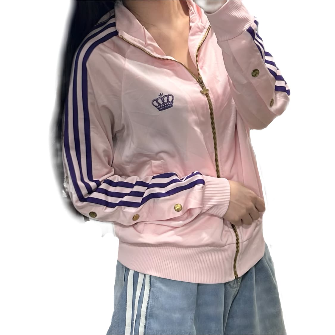 유일매물) 아디다스 미시엘리엇 한정판 핑크 져지 대대장 상품이미지3
