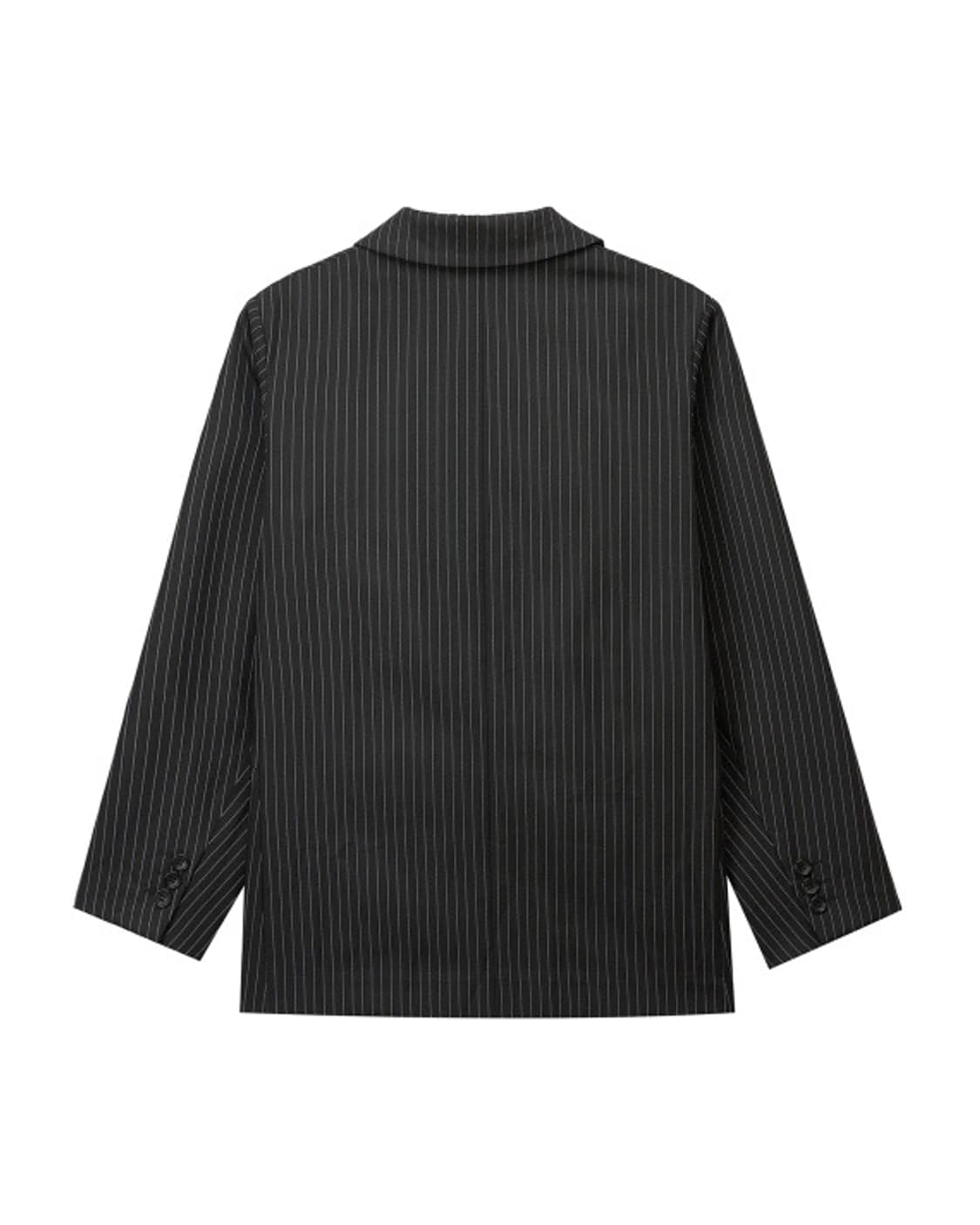 24ss 꼼데가르송 꼼데가르송 스트라이프 라운드카라 자켓m 상품이미지2